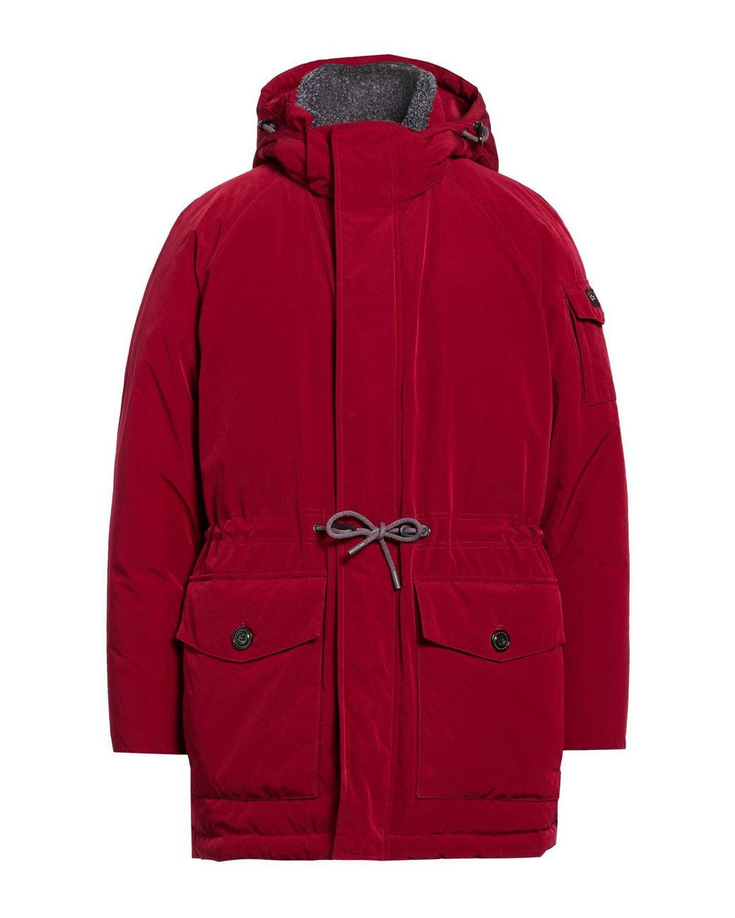 Paul & Shark Red Puffer Polyester, Nylon for men