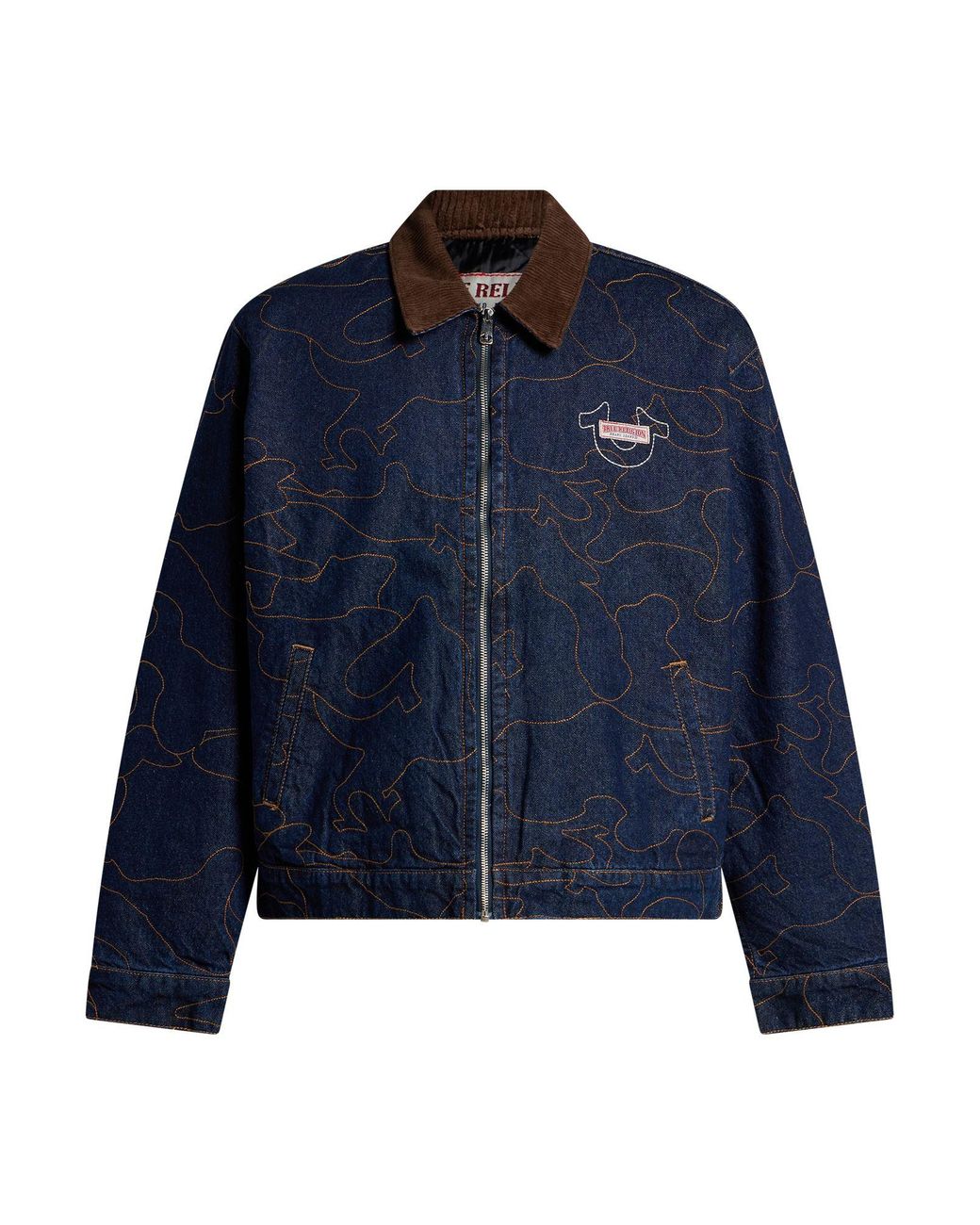 True Religion Blue Denim Outerwear for men