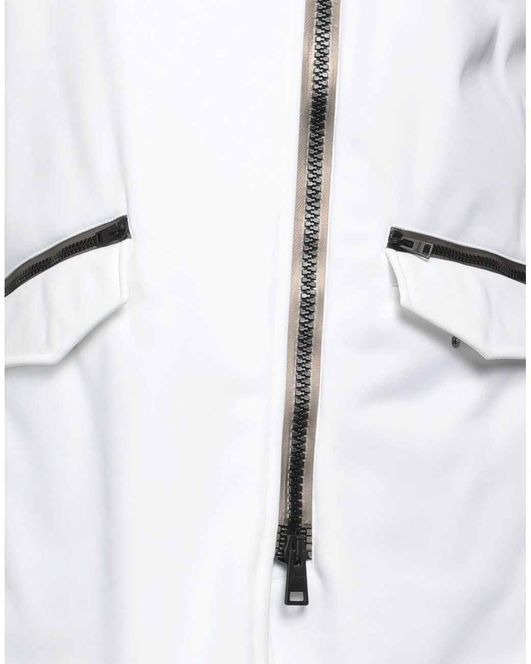 Herno White Vest Polyester, Polyamide, Elastane
