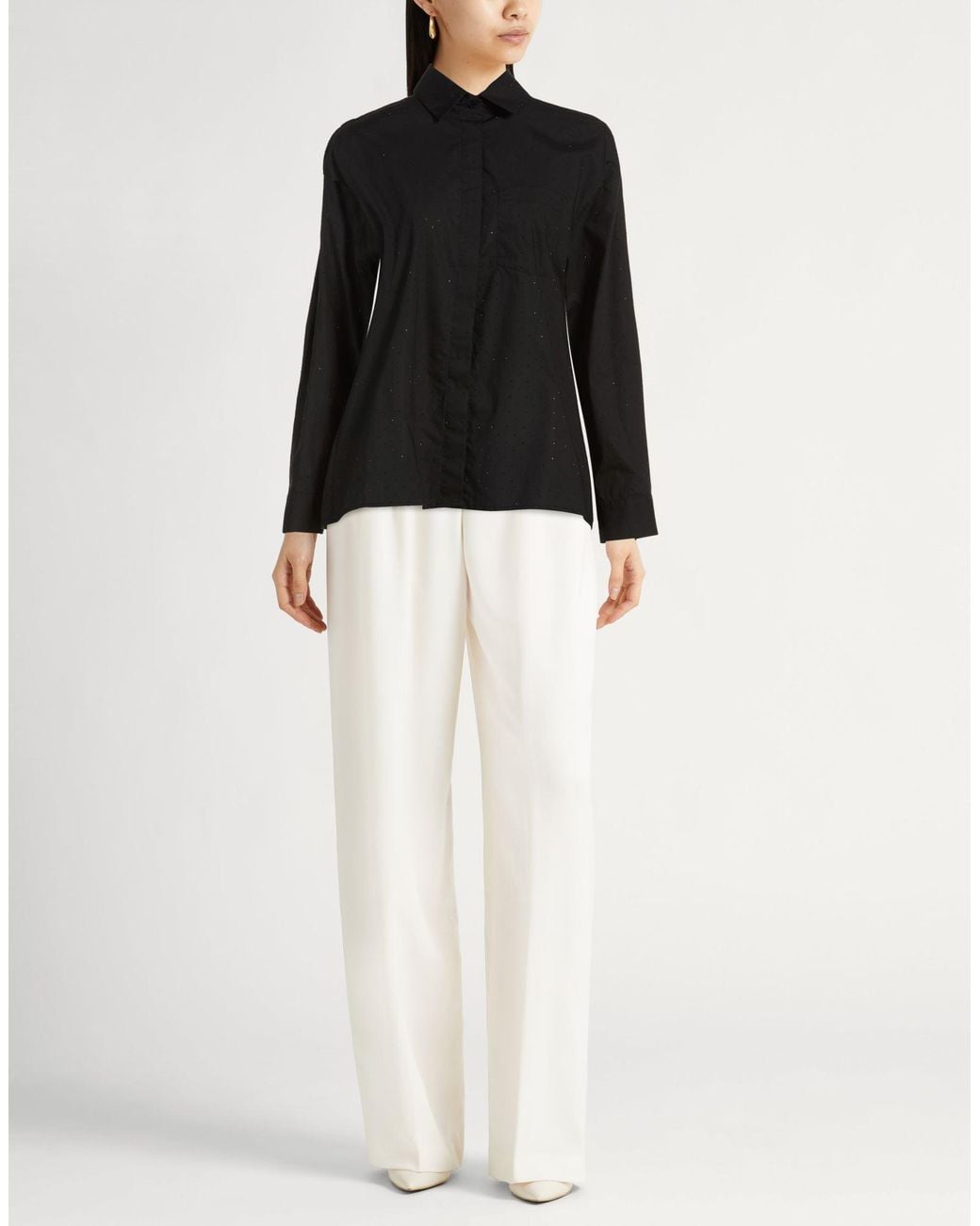Liu Jo Black Shirt Cotton
