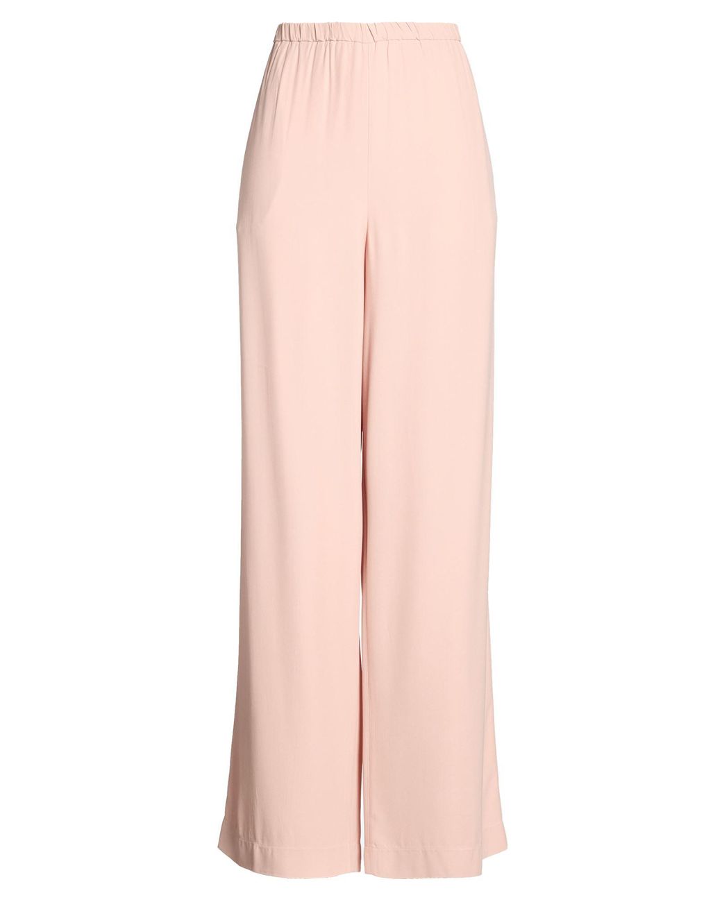 Liviana Conti Pink Blush Pants Viscose, Acetate