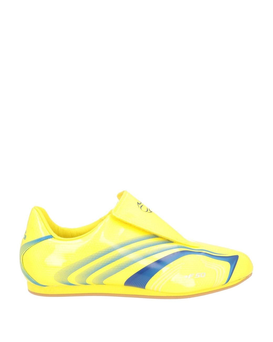 Adidas Yellow Sneakers Textile Fibers