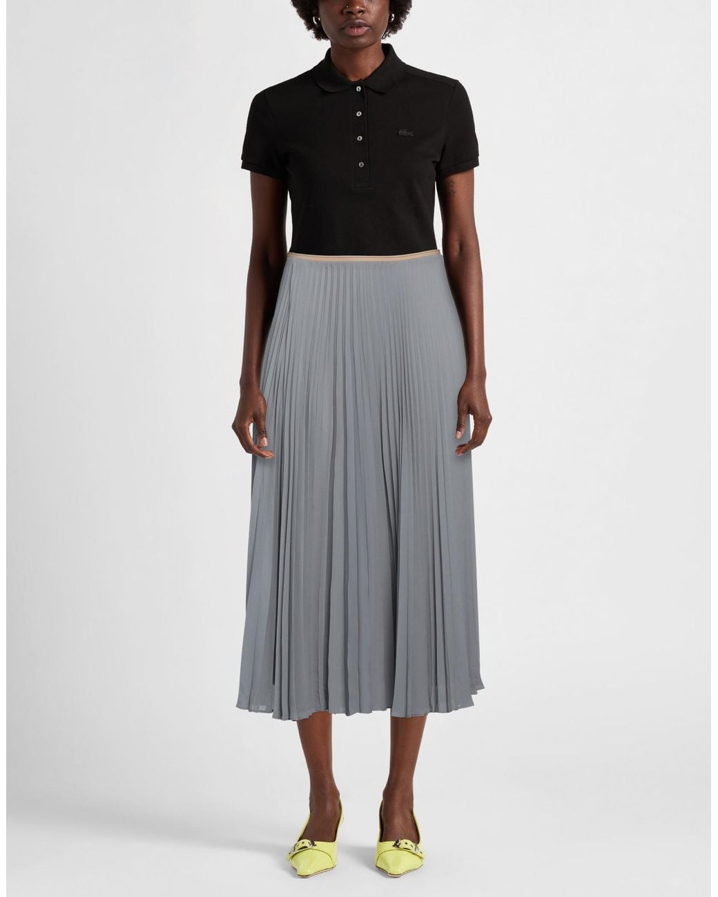 Vince Gray Midi Skirt