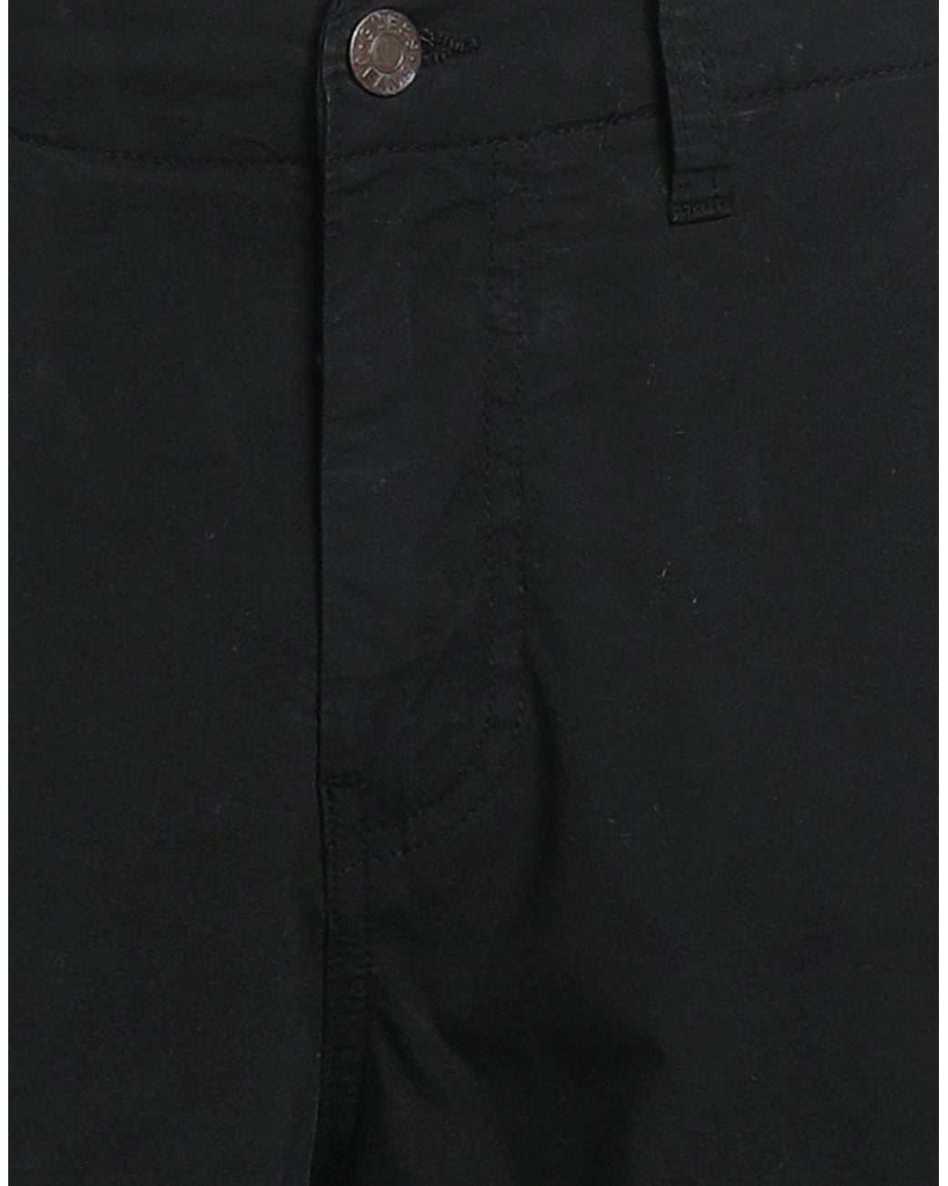 Guess Black Shorts & Bermuda Shorts Cotton, Elastane for men