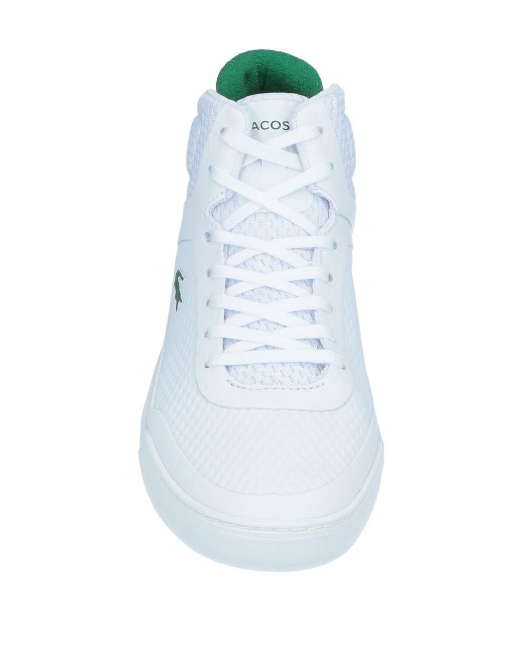 plade George Eliot sagging Lacoste High-tops & Sneakers in White for Men | Lyst