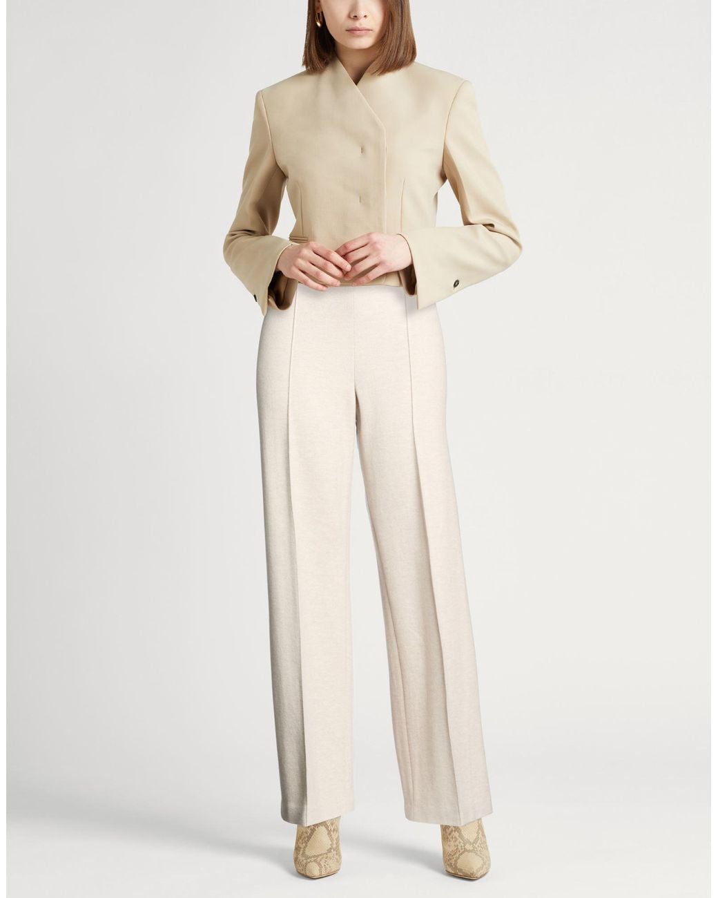 Agnona Natural Trouser
