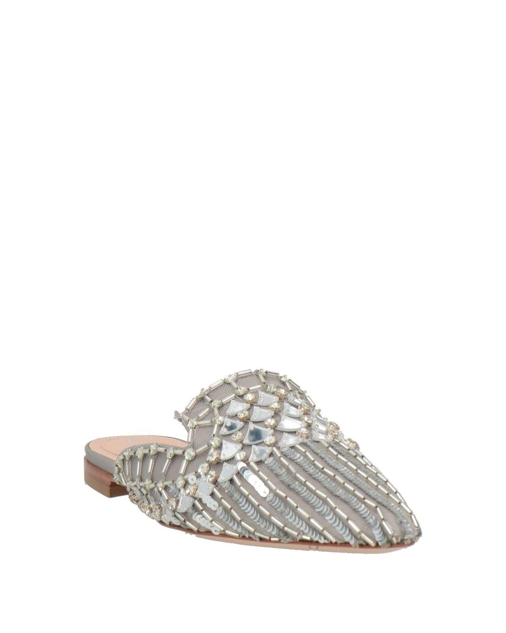 Alberta Ferretti White Mules & Clogs