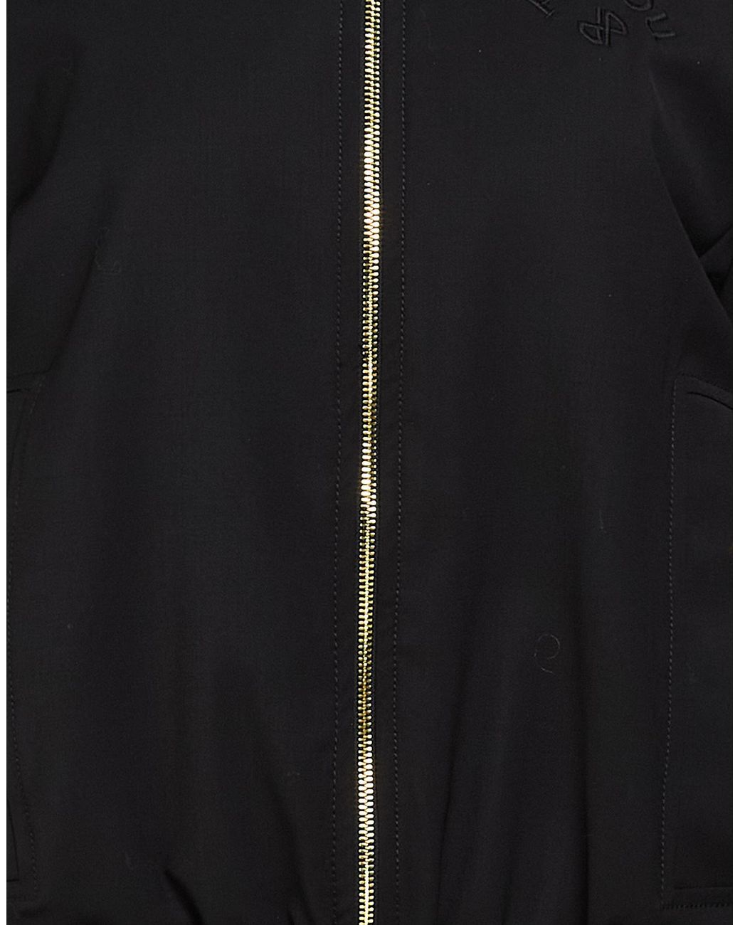 Patou Black Jacket Virgin Wool, Elastane