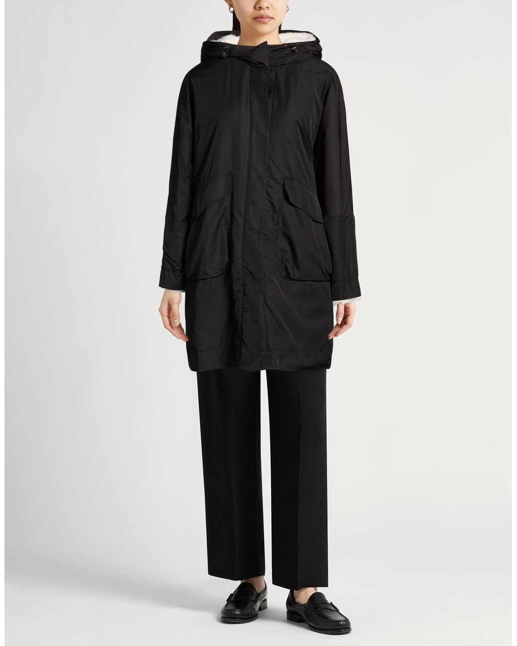 Manteau Long Liu Jo en coloris Black