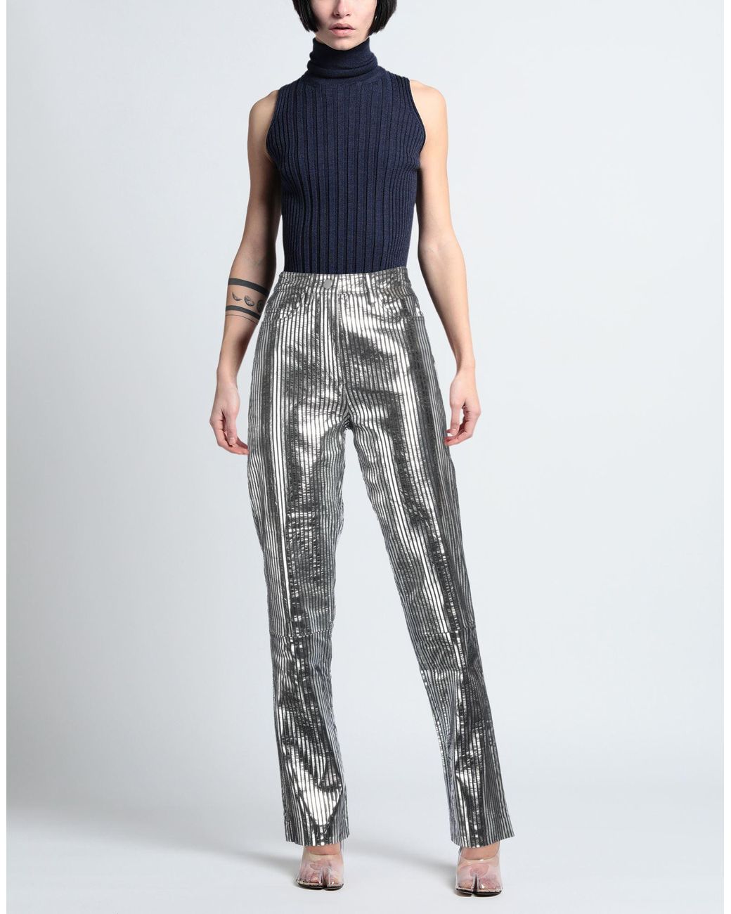 REMAIN Birger Christensen Gray Trouser