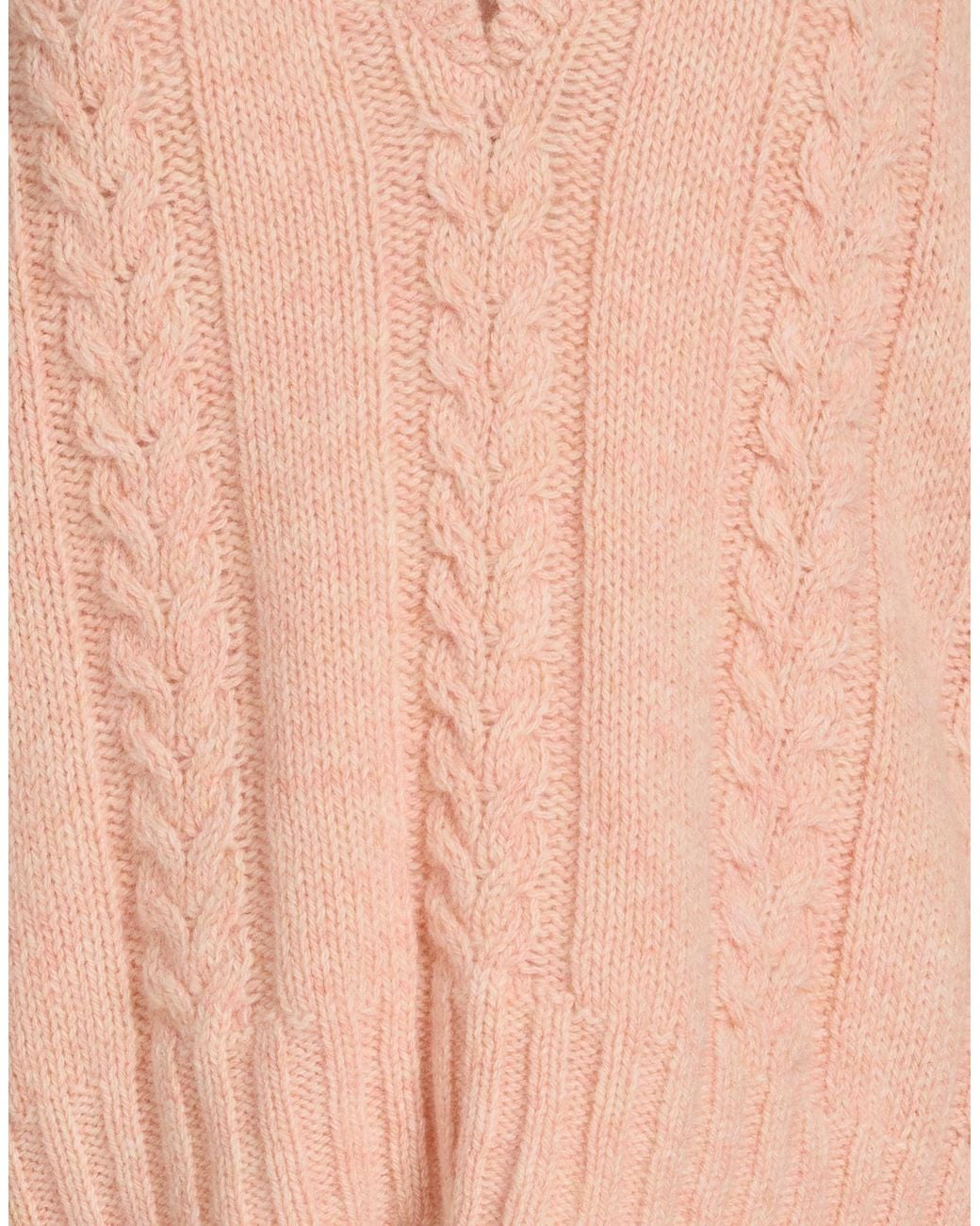 Loewe Pink Sweater Wool, Polyamide, Polyurethane