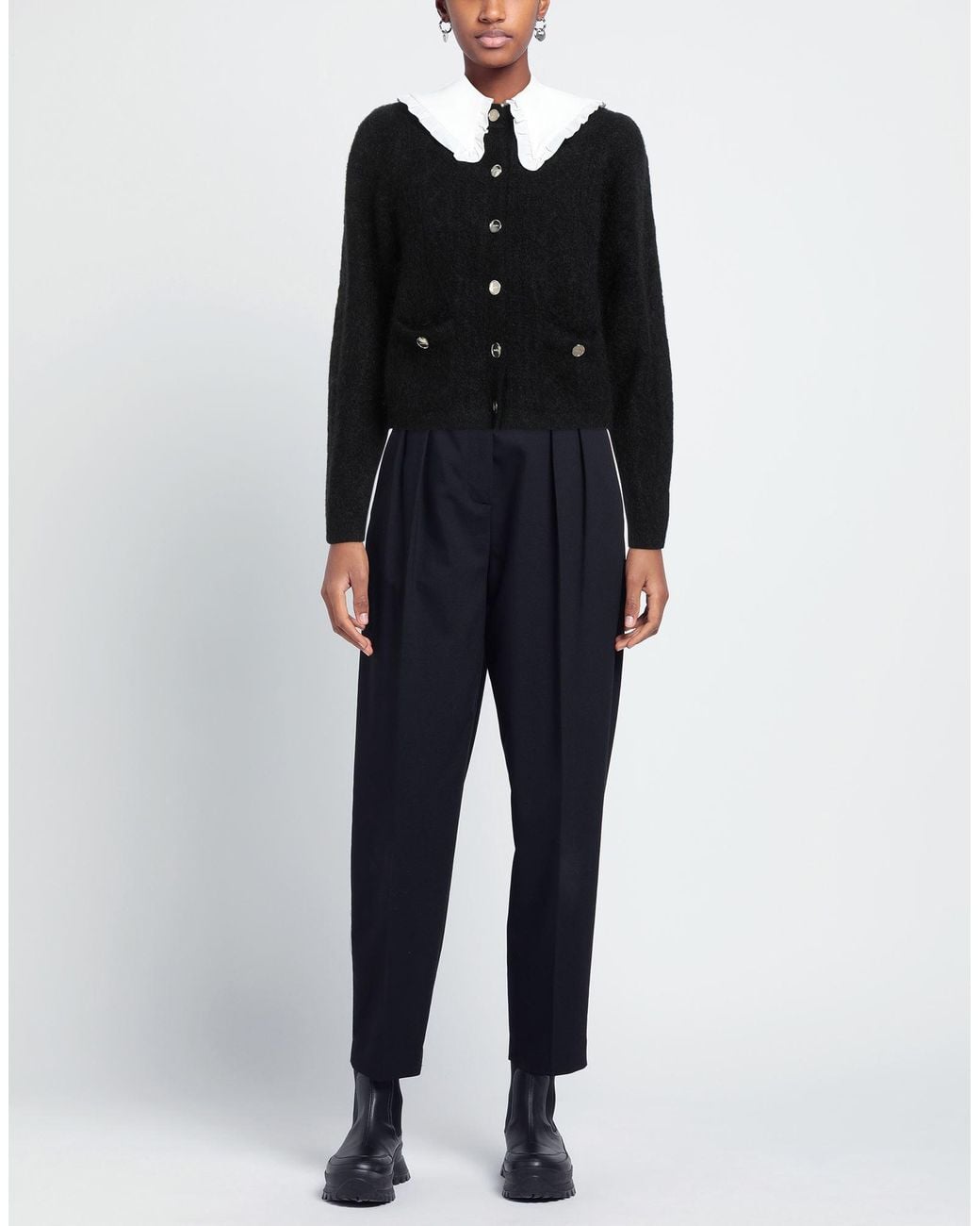 Sandro Black Cardigan