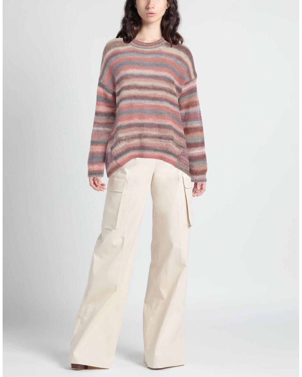Pullover High en coloris Pink
