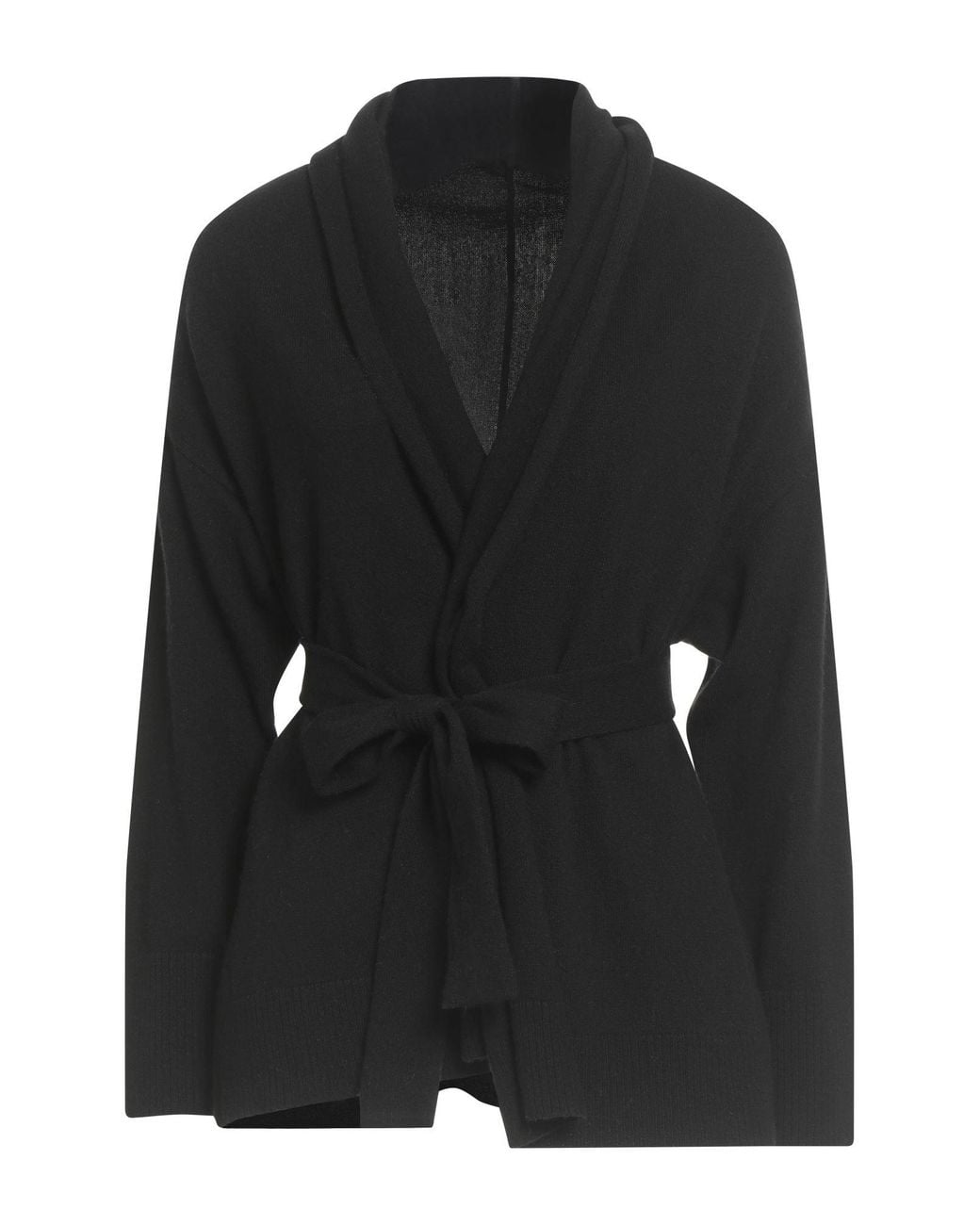 Alpha Studio Black Strickjacke