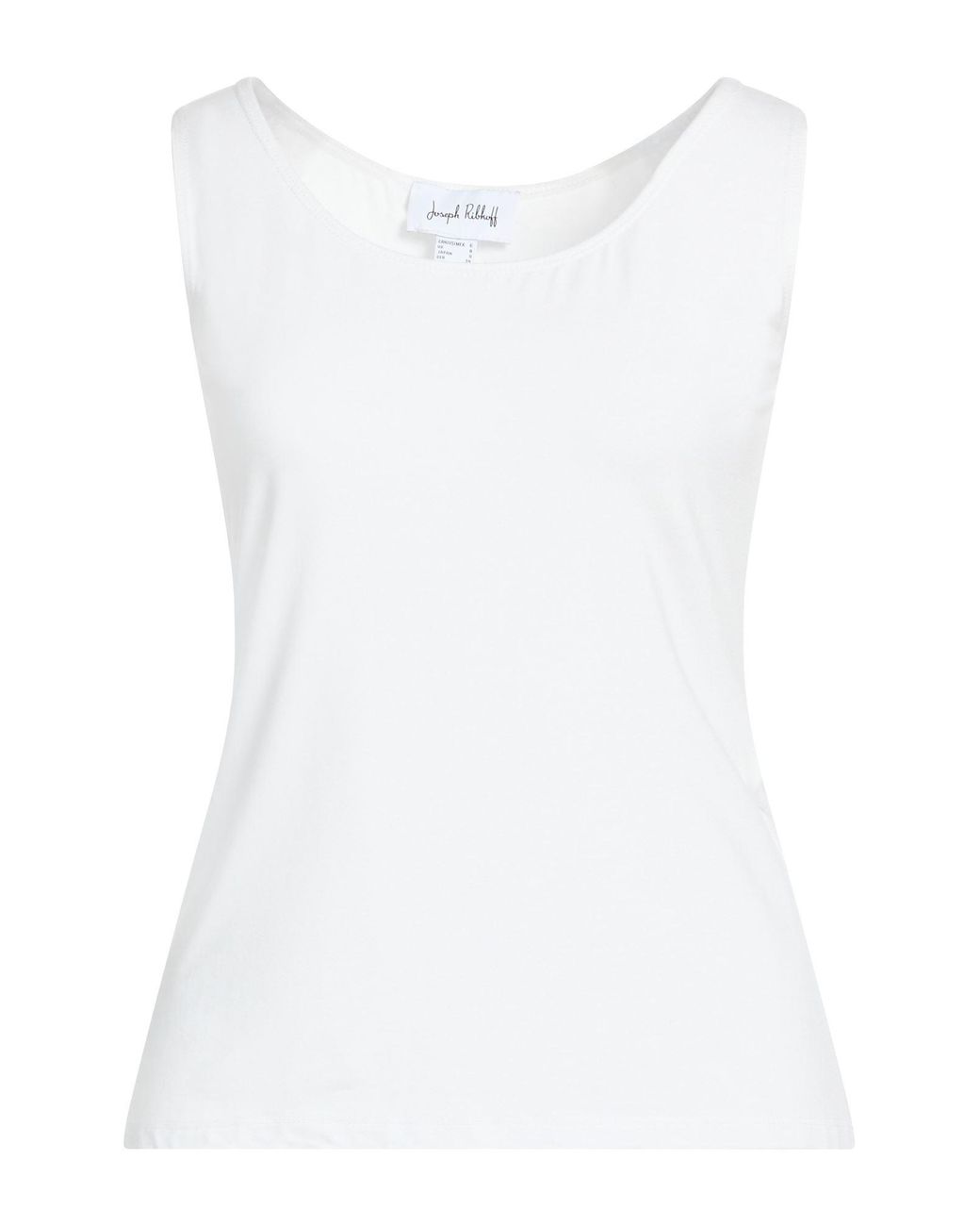 Joseph Ribkoff Tank Top Viscose, Elastane in White | Lyst