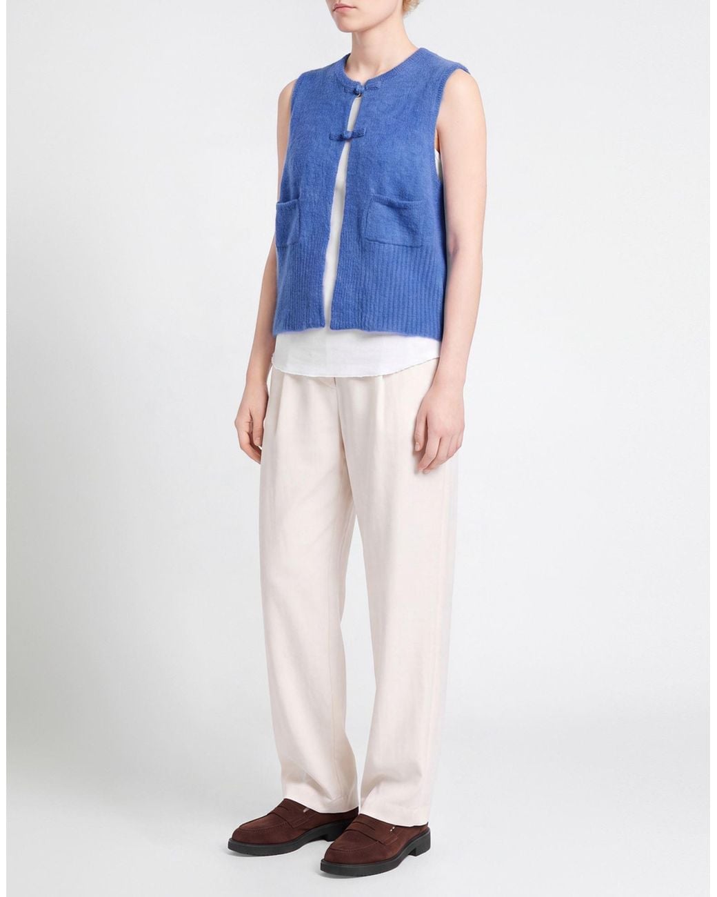 Beams Plus Blue Cardigan