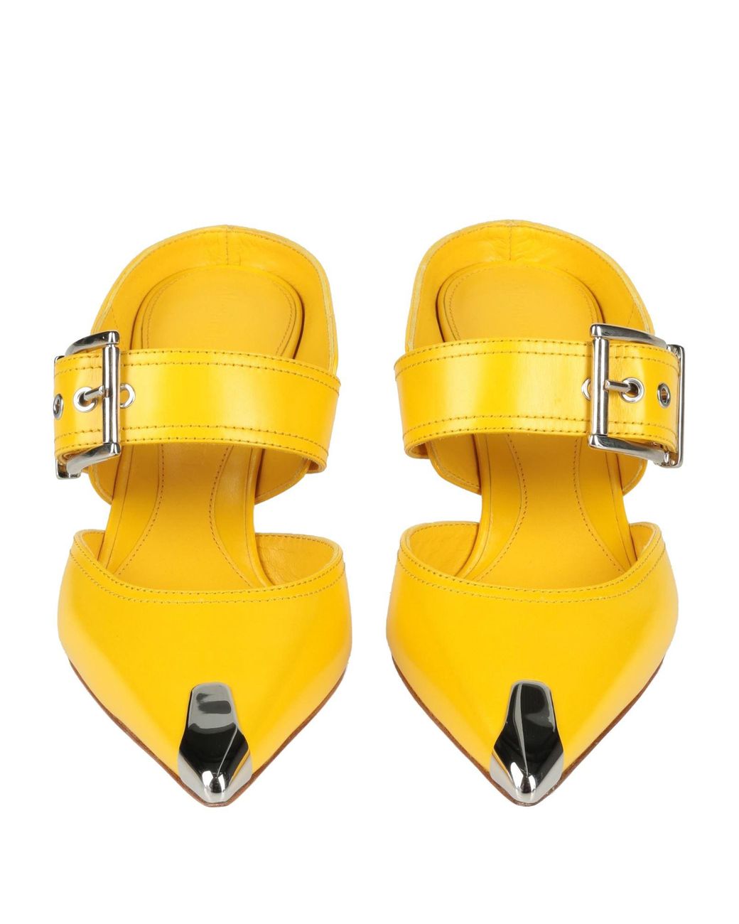 McQueen Yellow Mules & Clogs