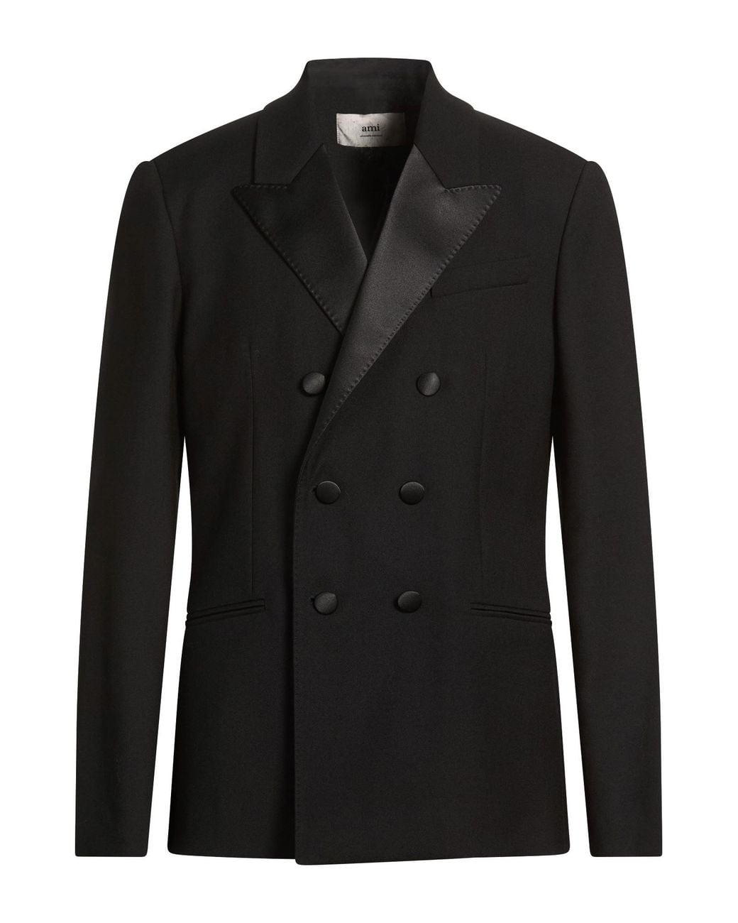 AMI Black Blazers for men