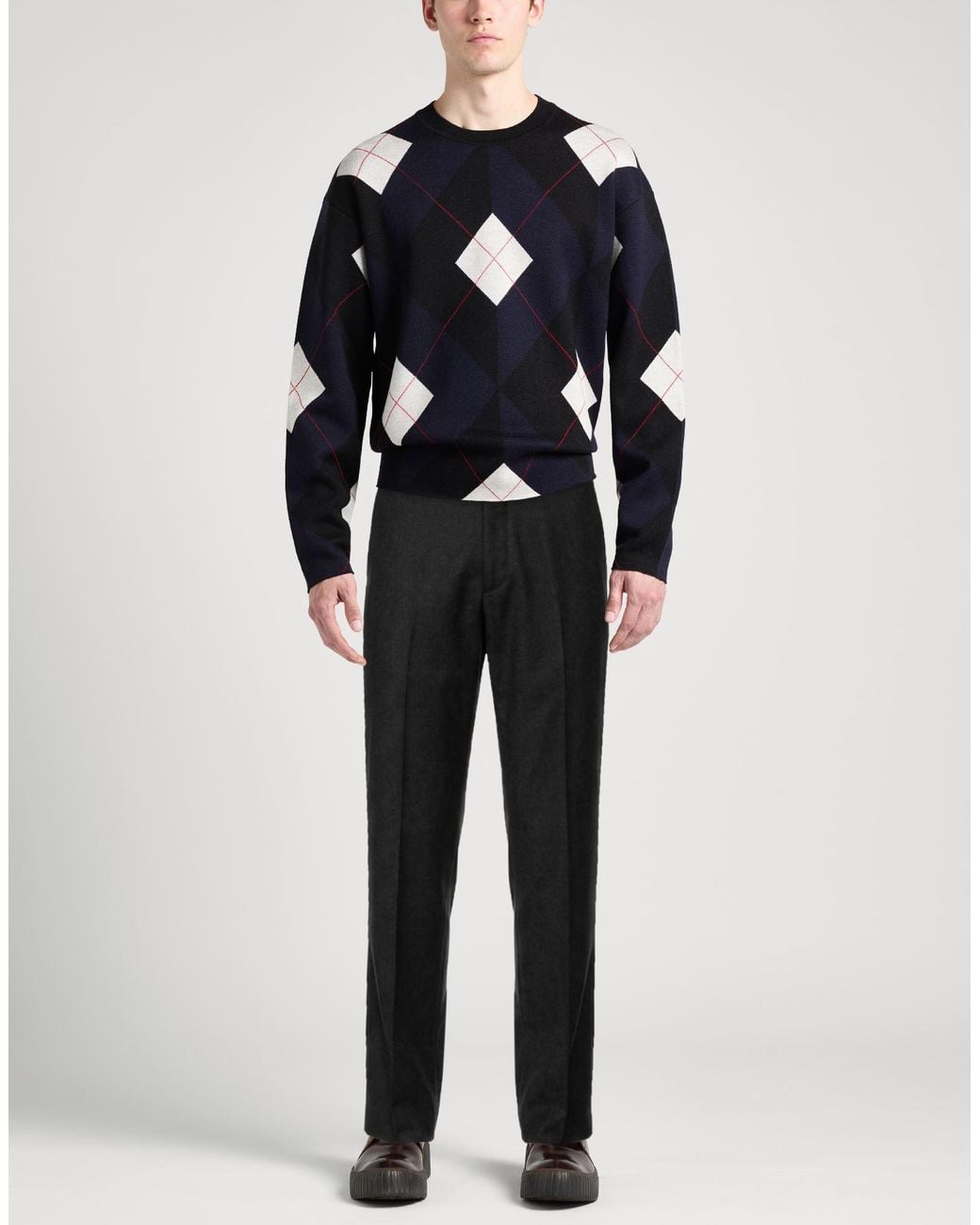 Boglioli Black Pants for men