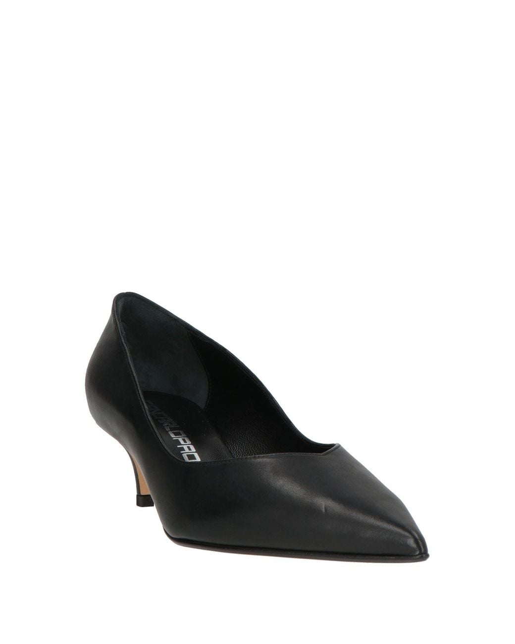 Giancarlo Paoli Black Pumps Leather