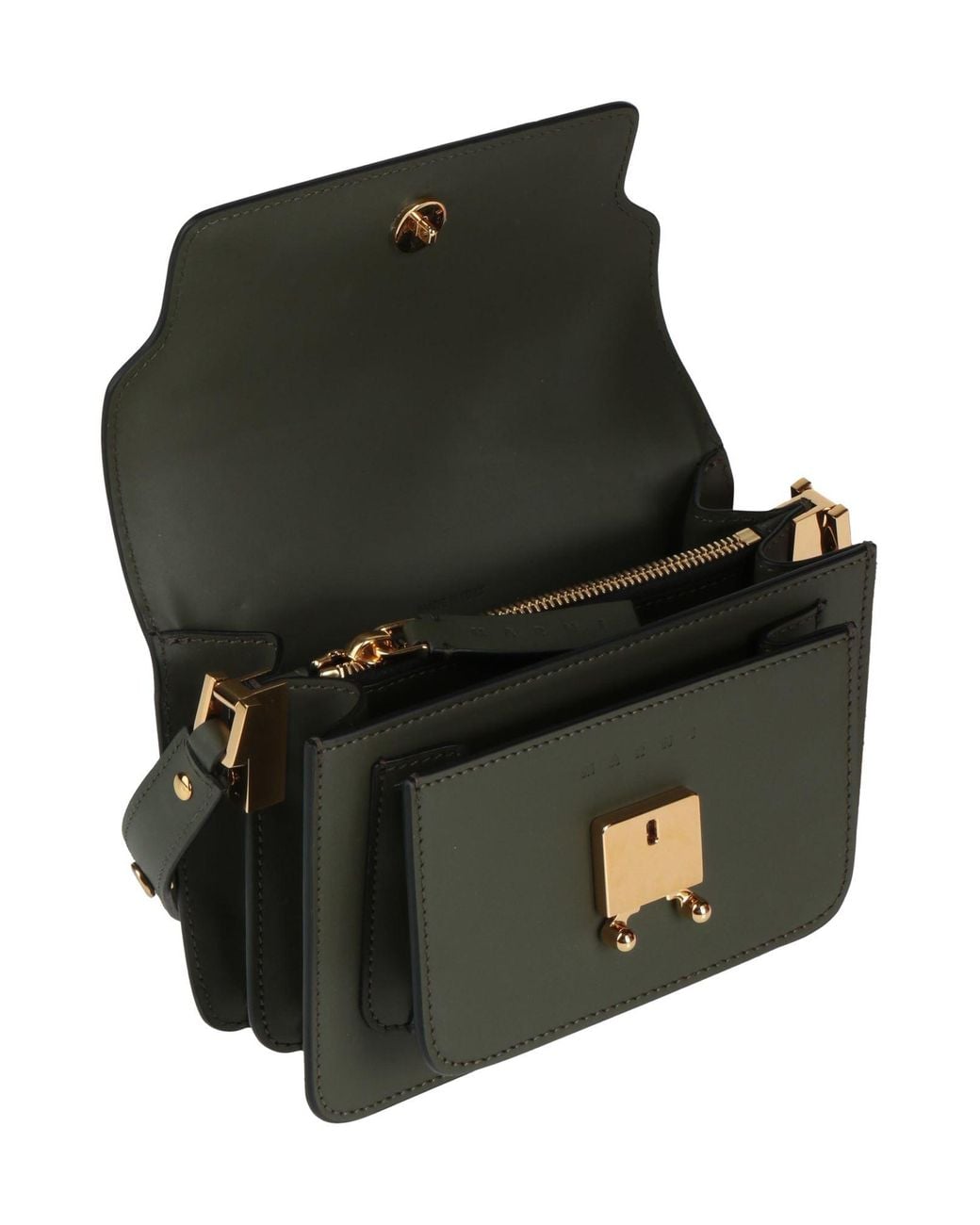 Marni Green Cross-Body Bags