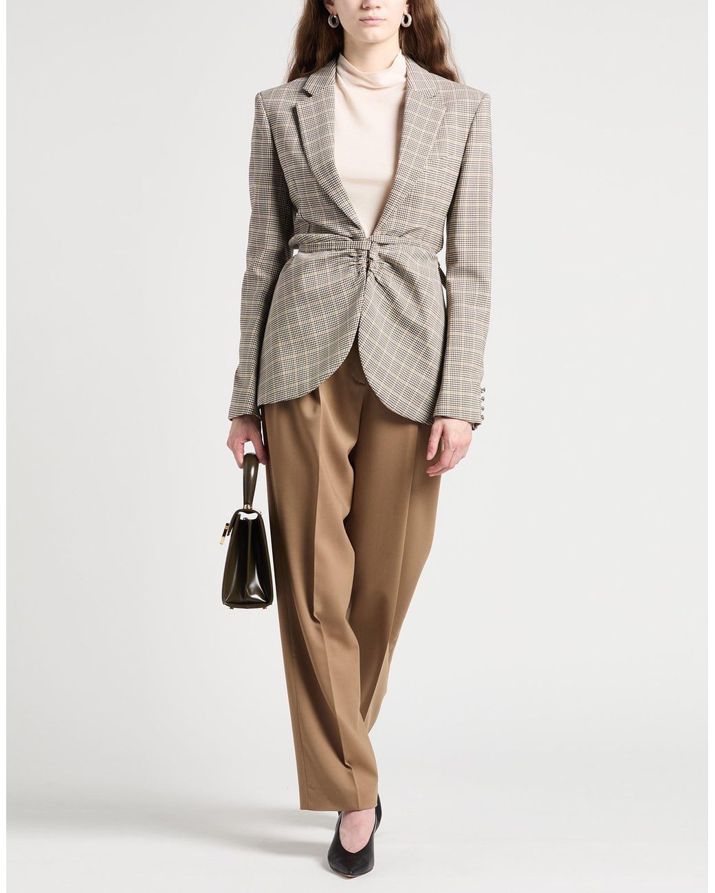 Rabanne Black Blazer Wool, Elastane, Polyamide