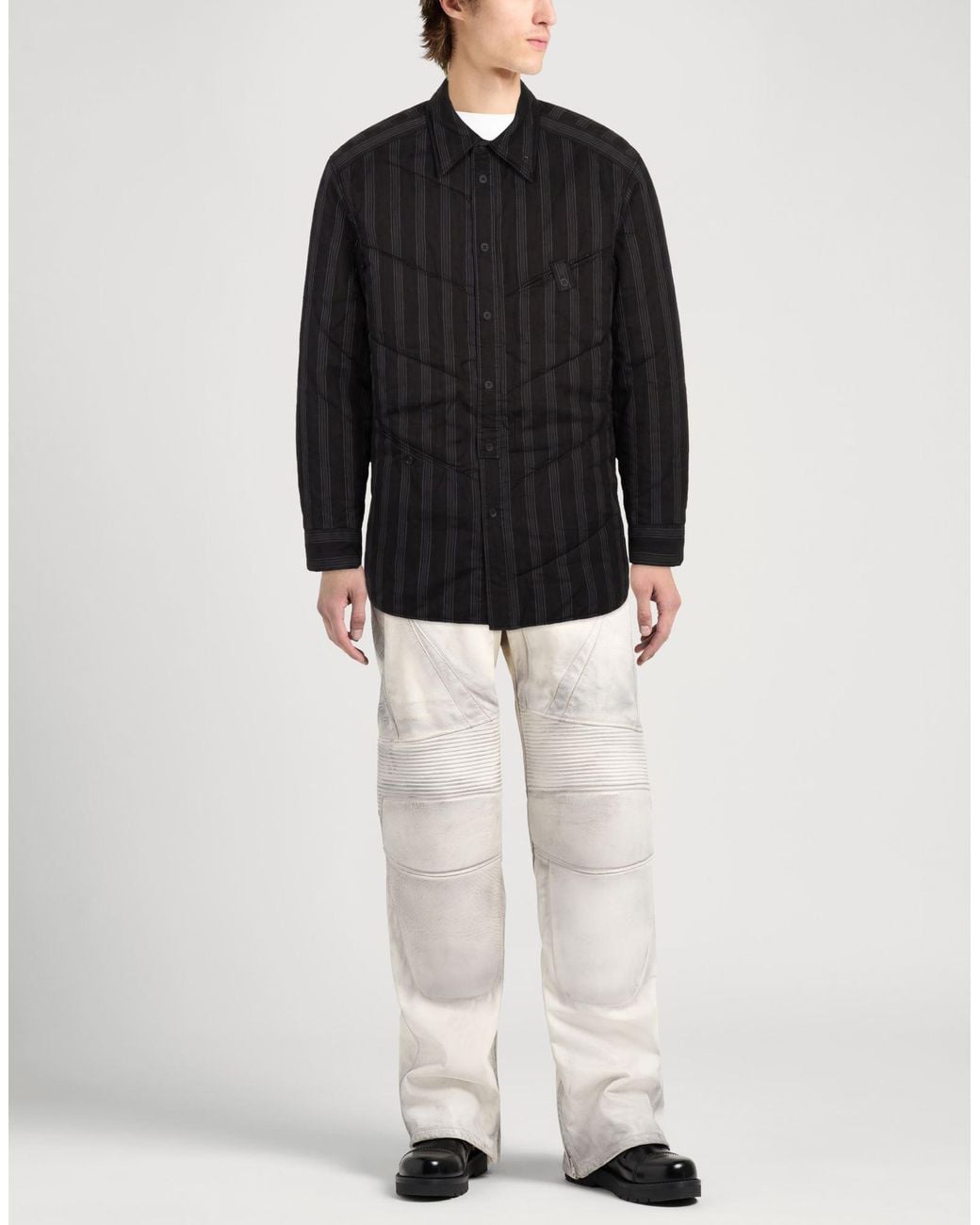 Yohji Yamamoto Black Jacket Cotton, Polyester for men