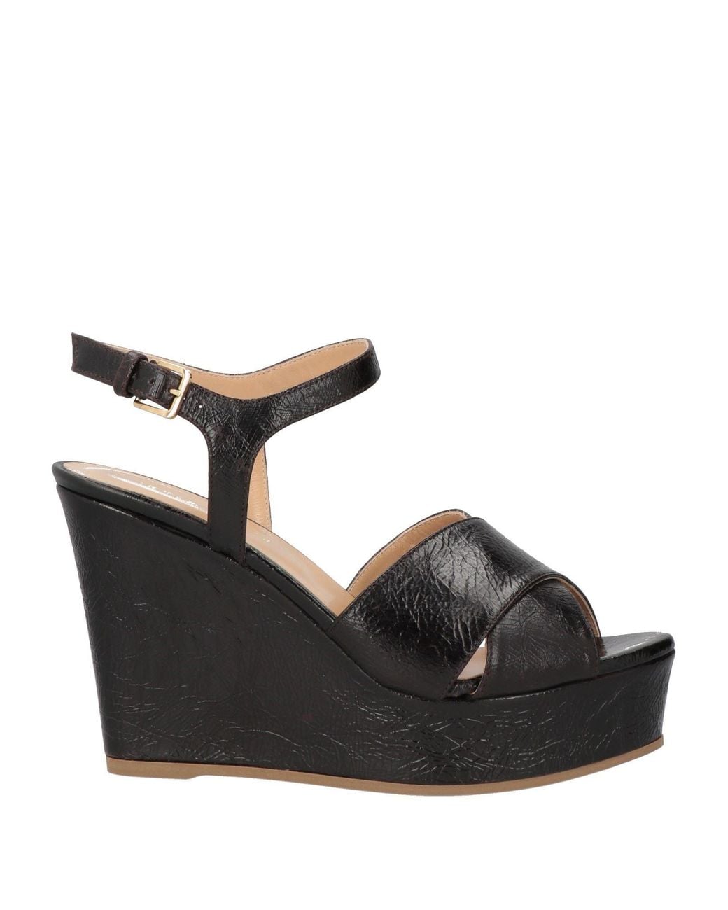 Sergio Rossi Black Sandals Leather