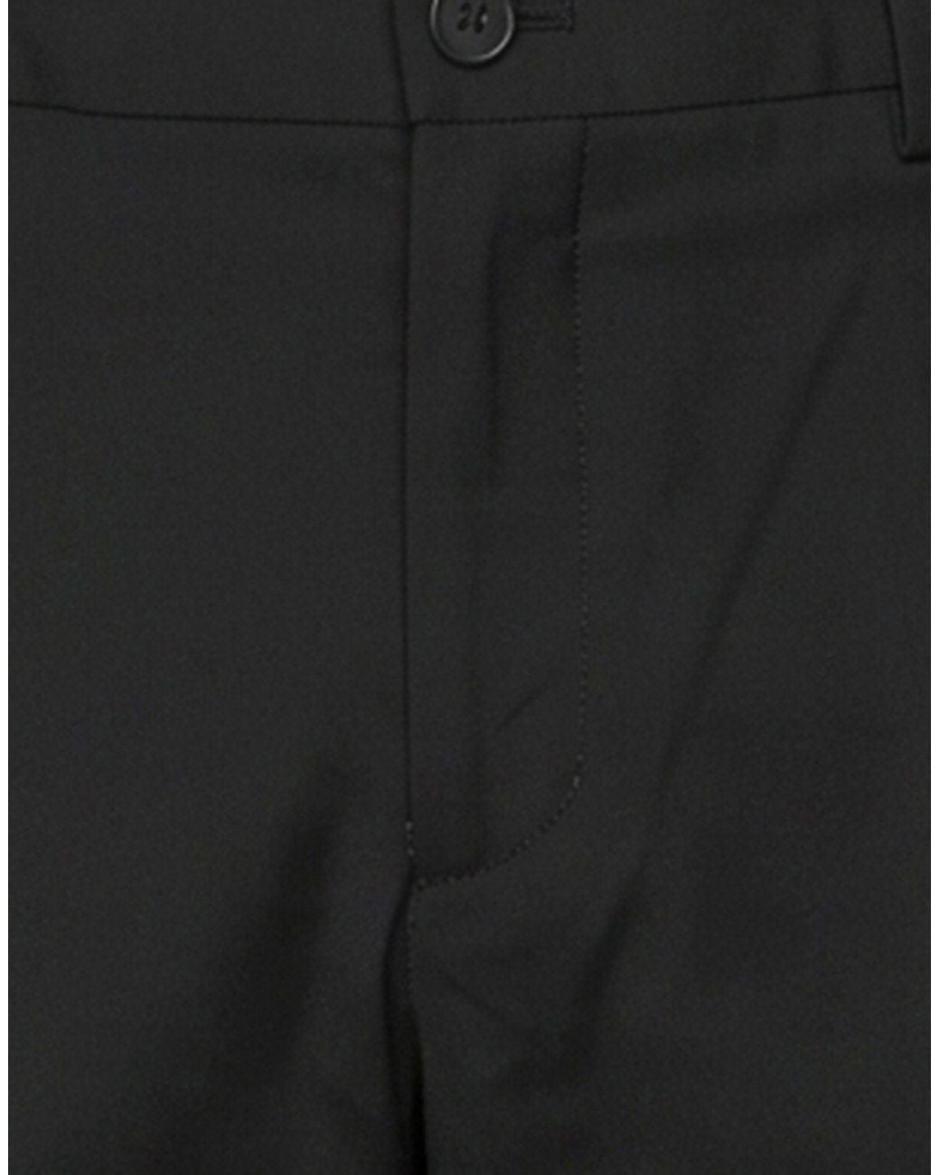 SELECTED Black Pants Recycled Polyester, Viscose, Polyester, Elastane for men