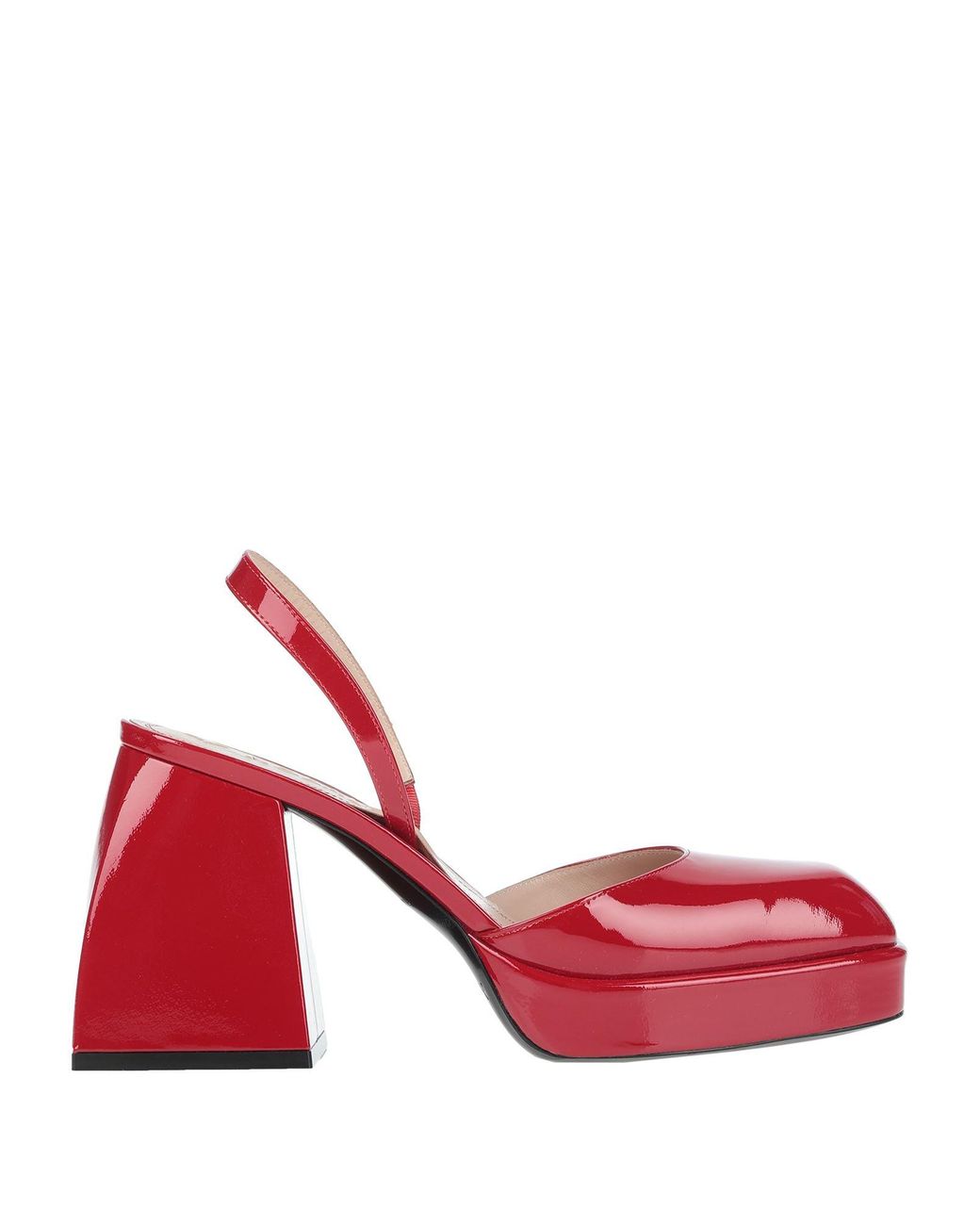 NODALETO Red Pumps Leather