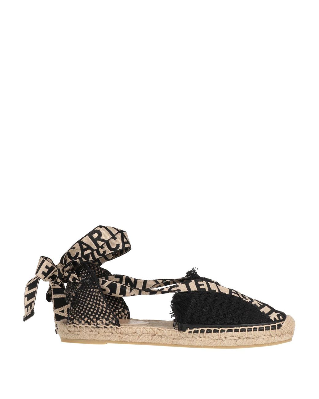 Stella McCartney Black Espadrilles