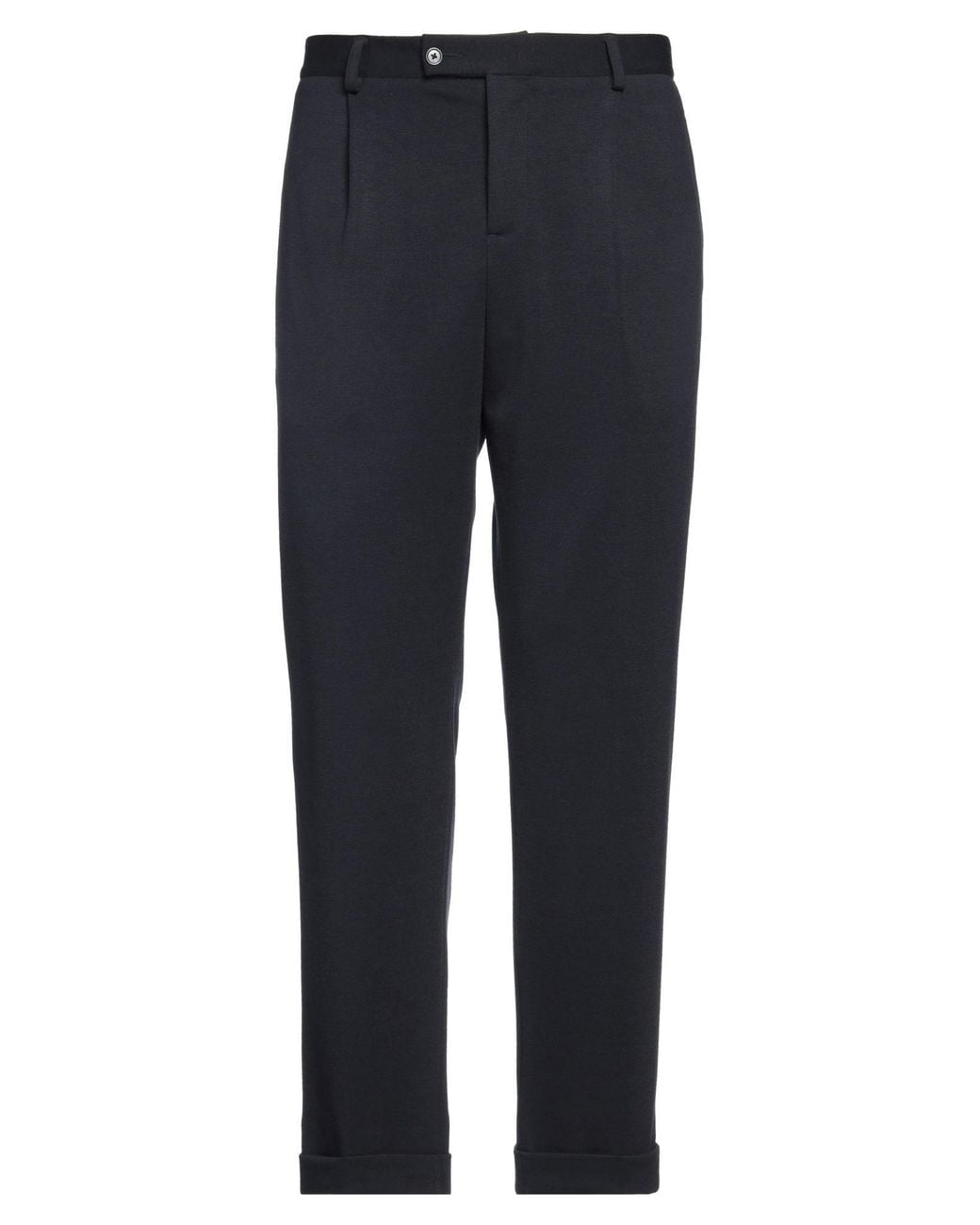 Daniele Alessandrini Blue Pants Polyester, Viscose, Elastane for men