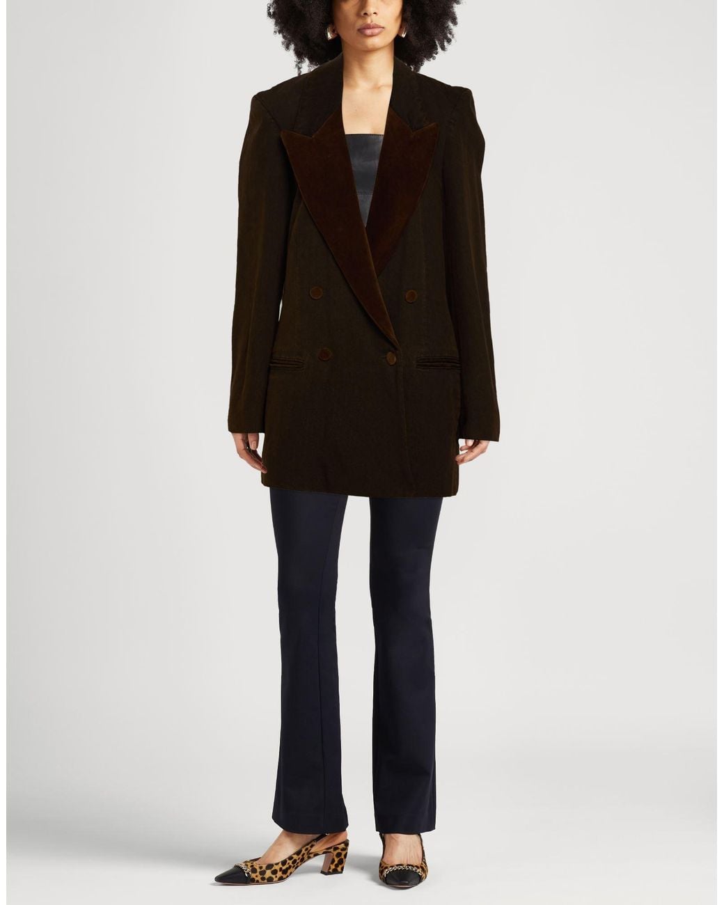 Dries Van Noten Black Blazer Cotton