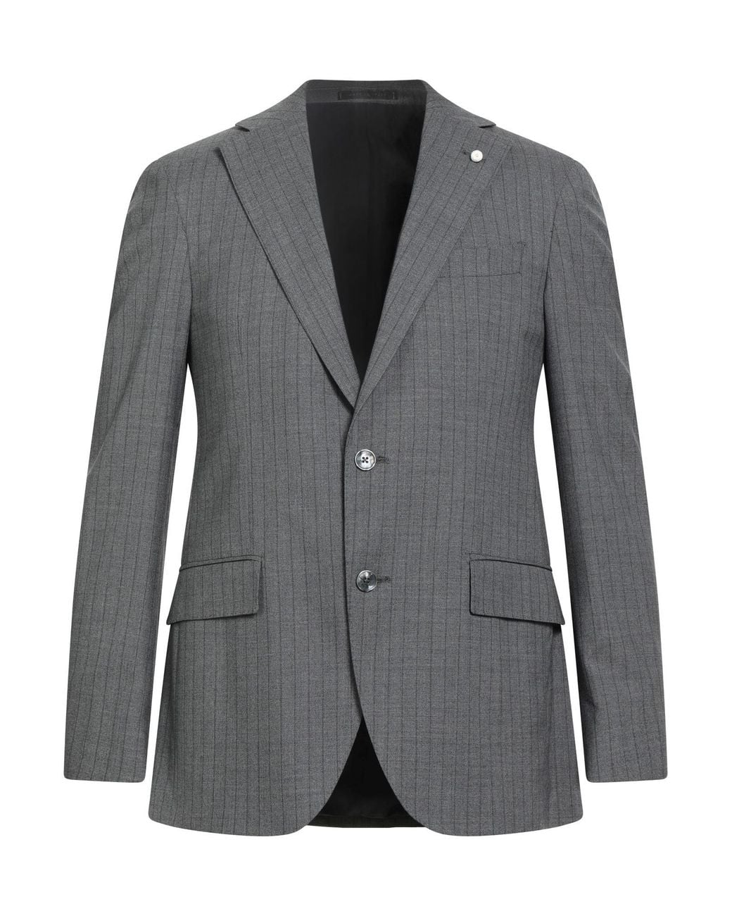 Luigi Bianchi Gray Blazer for men