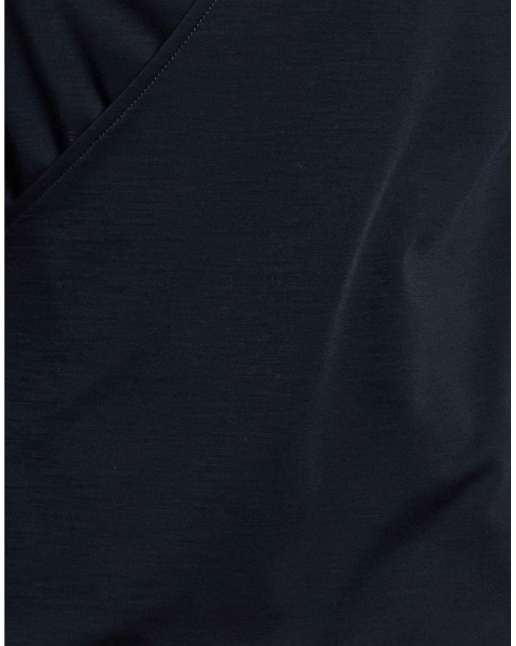 Max Mara Blue Midnight Top Virgin Wool