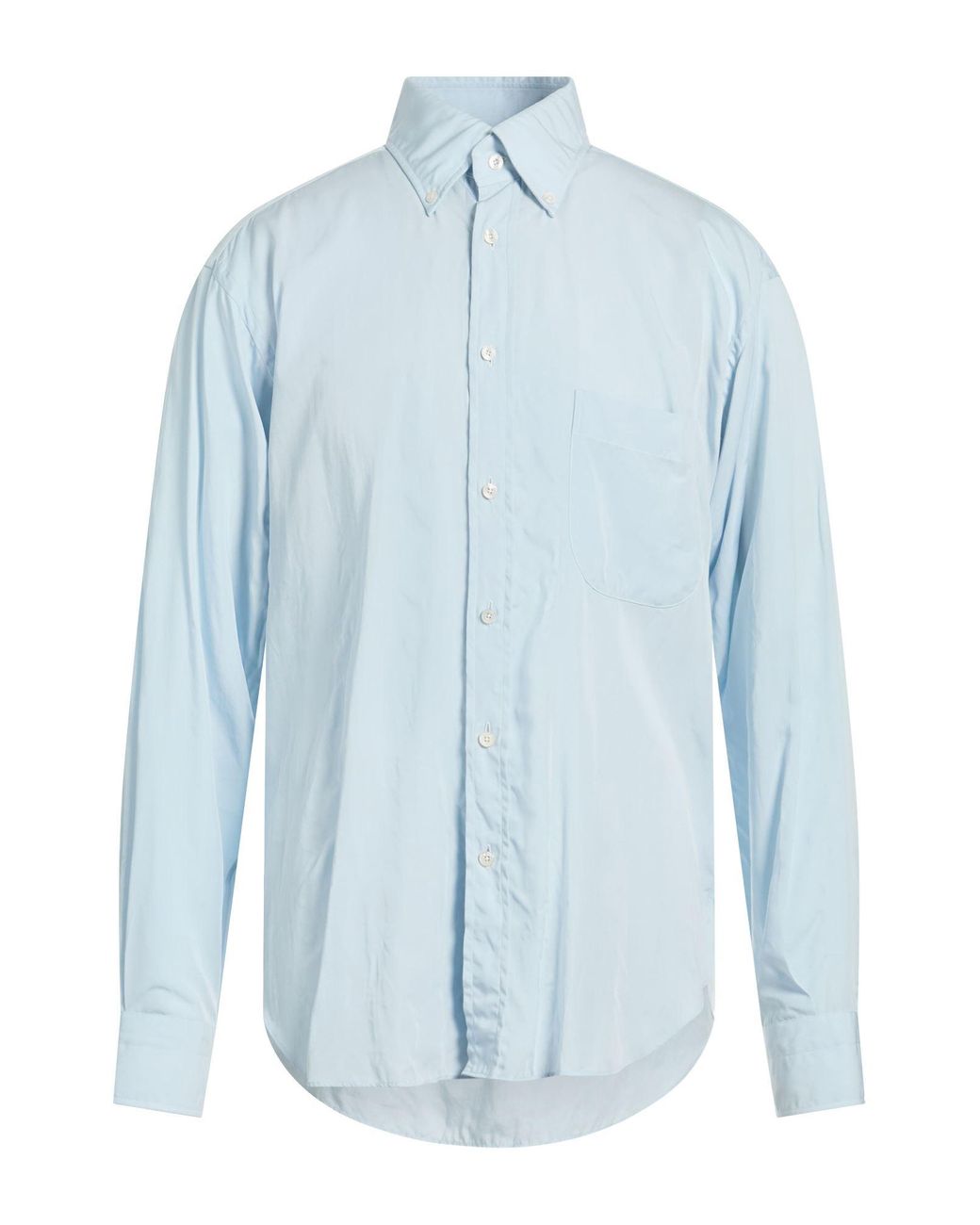 Tom Ford Blue Sky Shirt Lyocell, Cupro for men