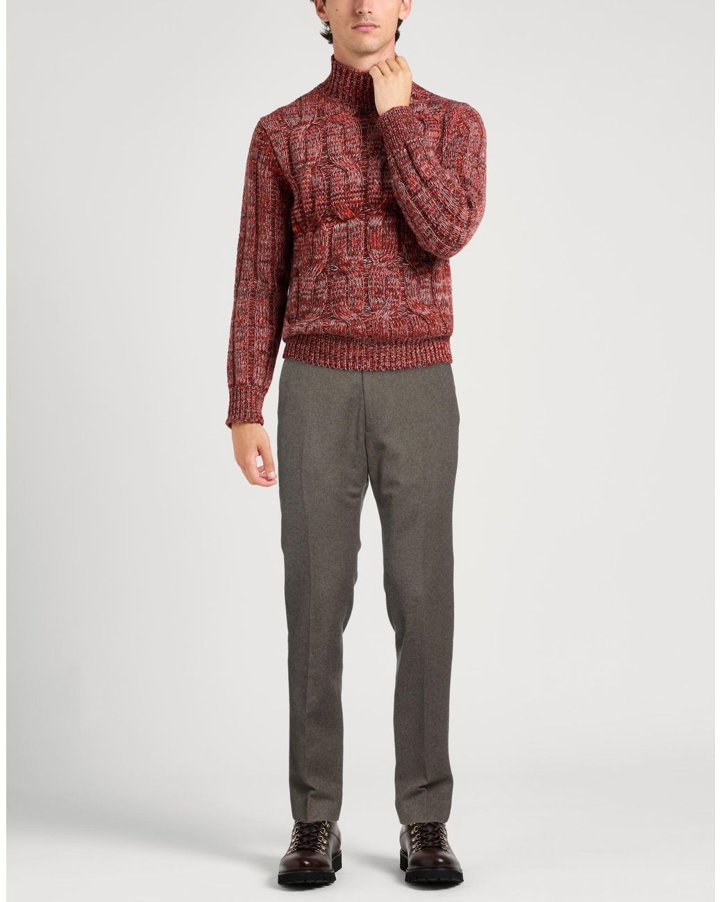 Berwich Gray Trouser for men