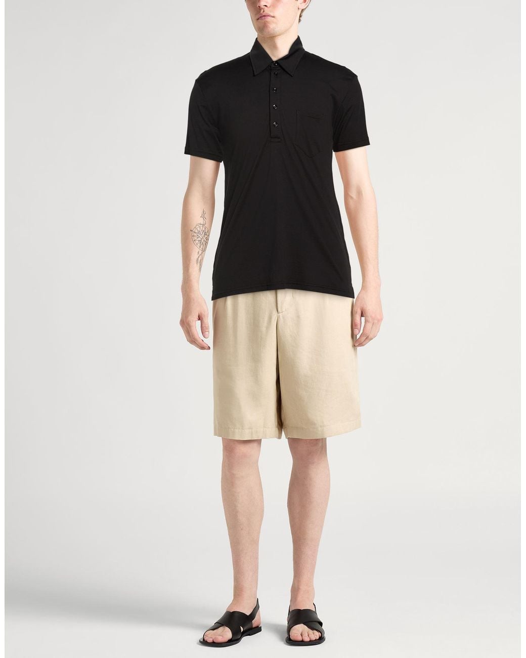 Polo PT Torino de hombre de color Black