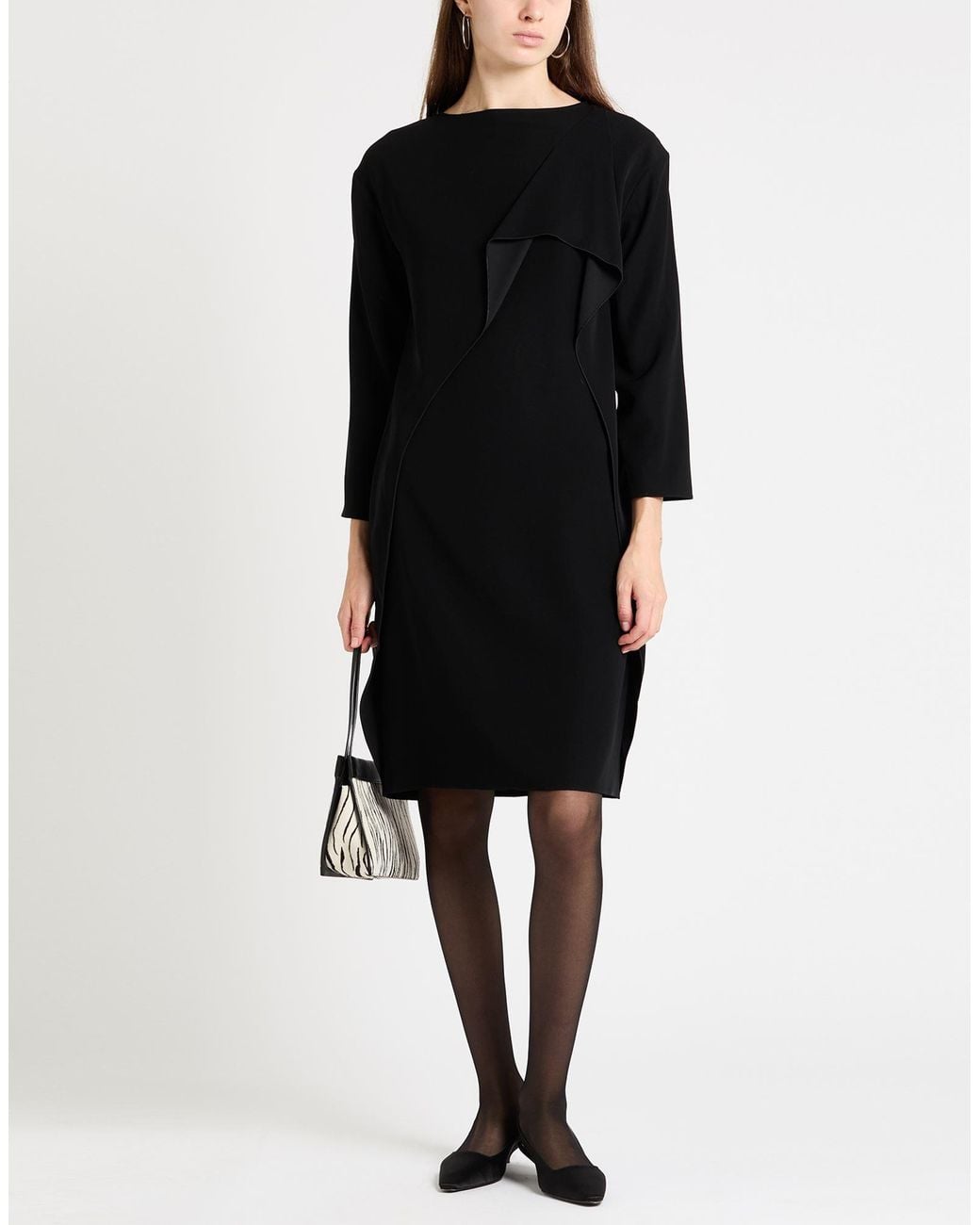 Emporio Armani Black Midi Dresses