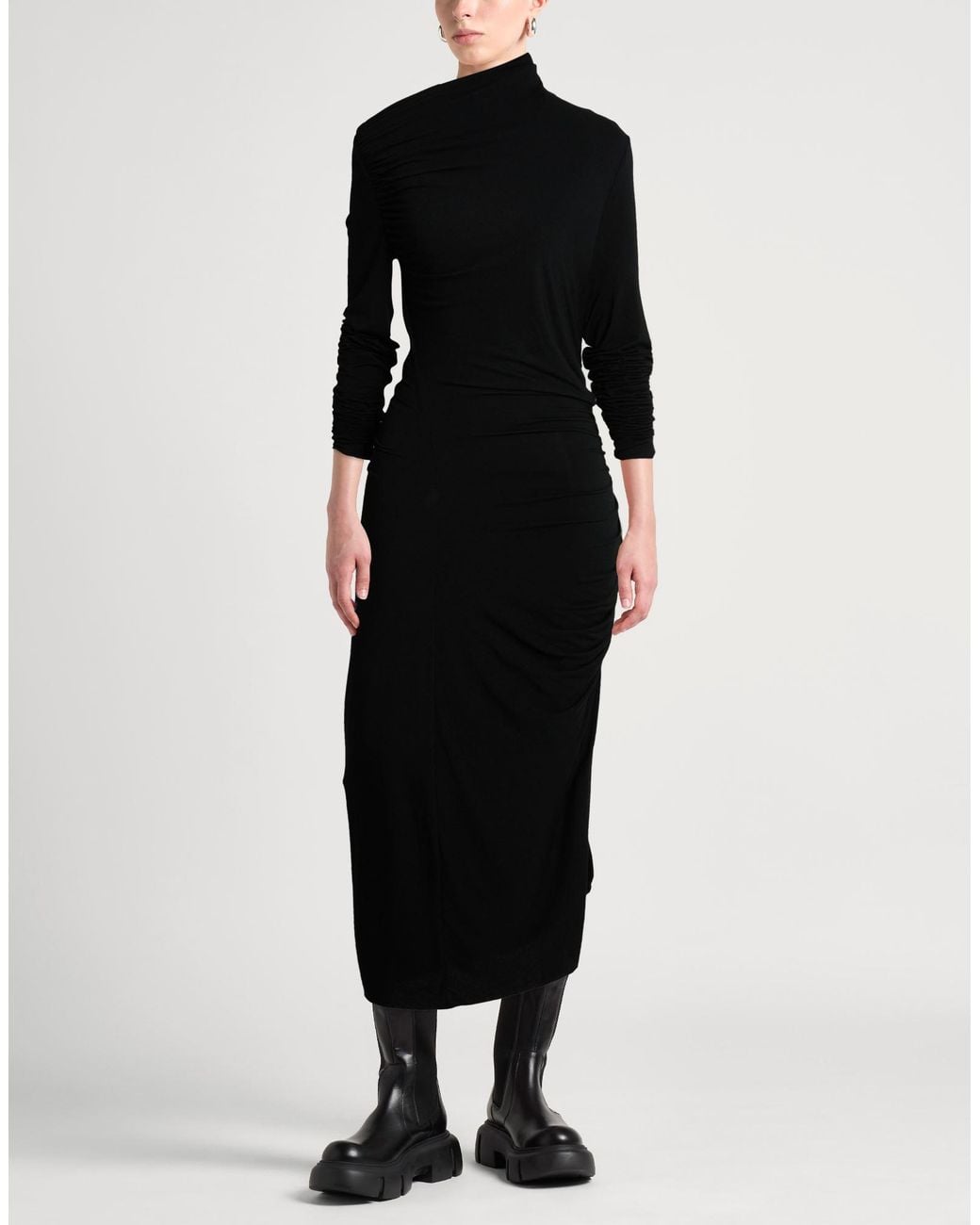 Rick Owens Black Maxi Dress