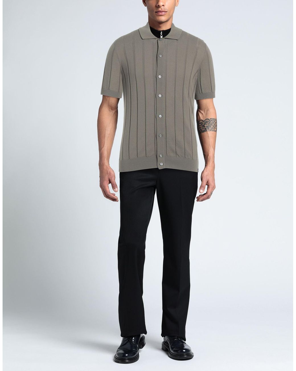 Rebecas Lardini de hombre de color Gray