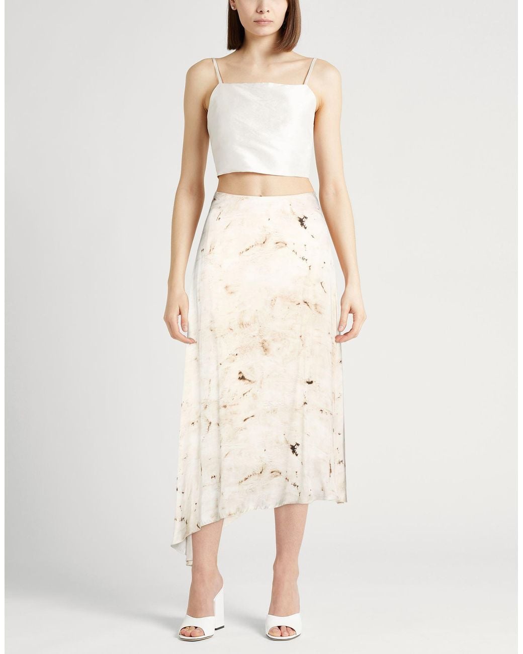 Peserico Natural Midi Skirt