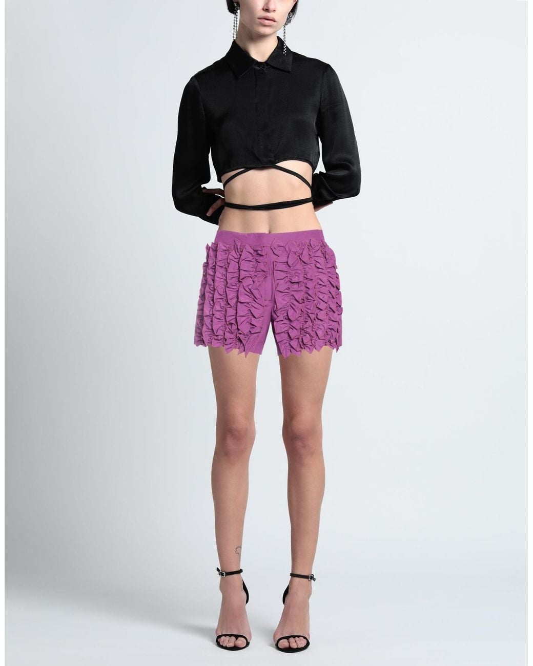 Shorts et bermudas MSGM en coloris Purple