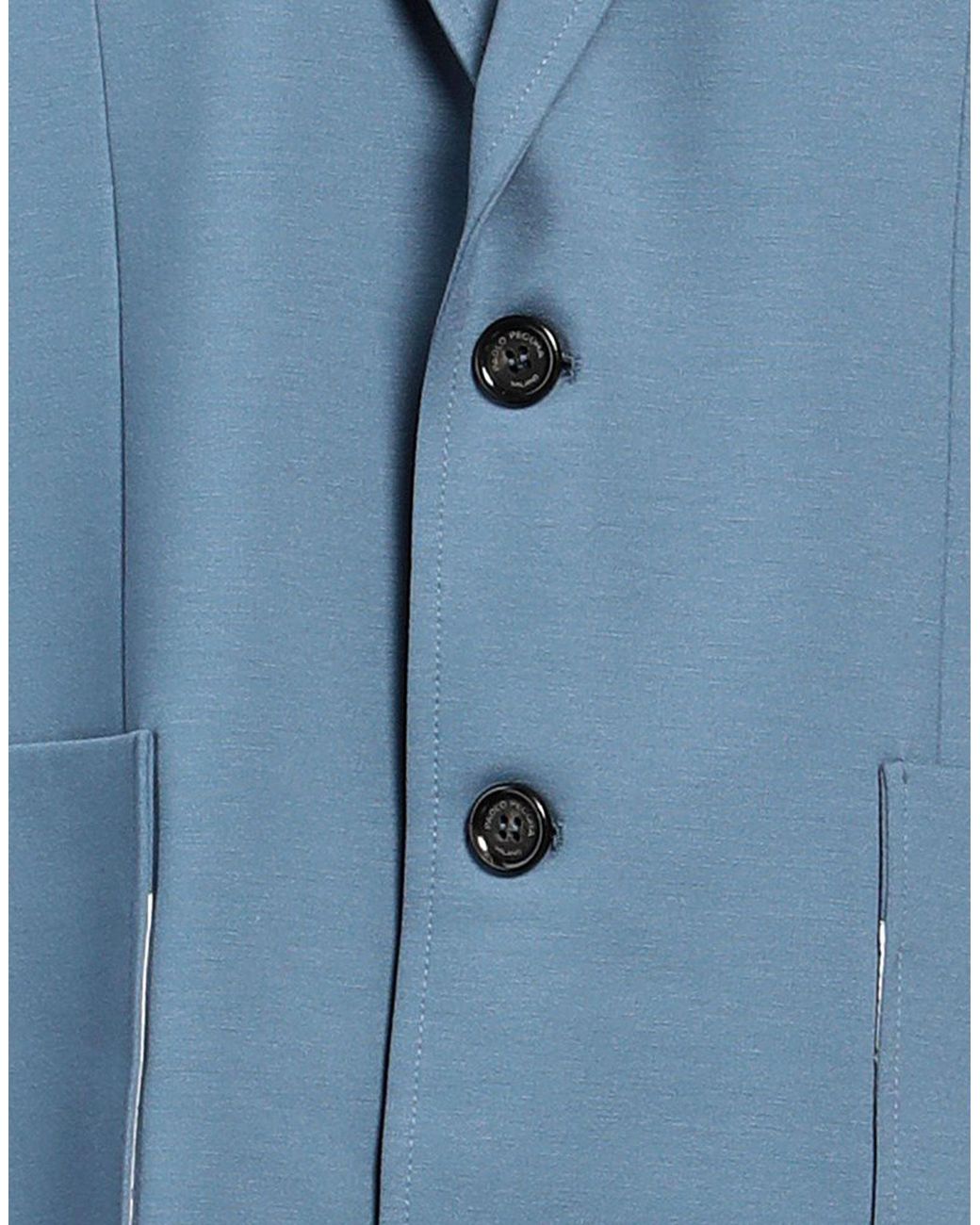 Paolo Pecora Blue Blazer for men