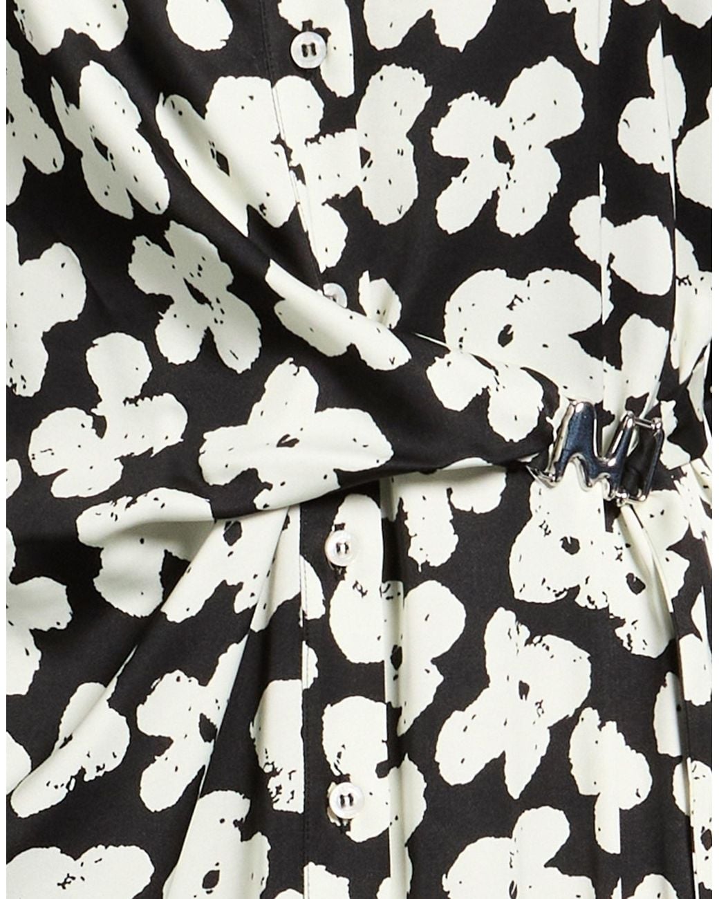 MSGM White Maxi Dress Viscose