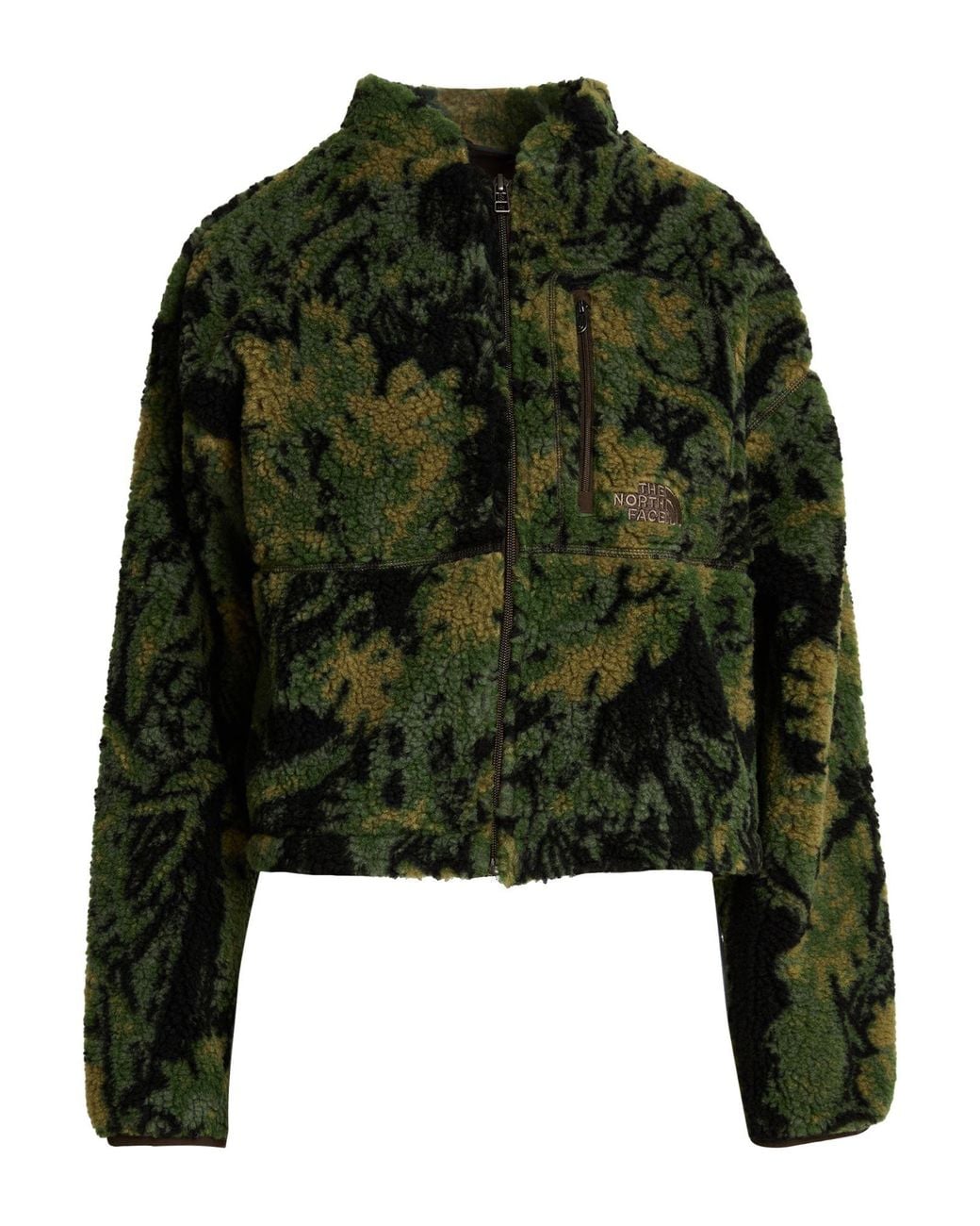 The North Face Green Shearling & Teddy