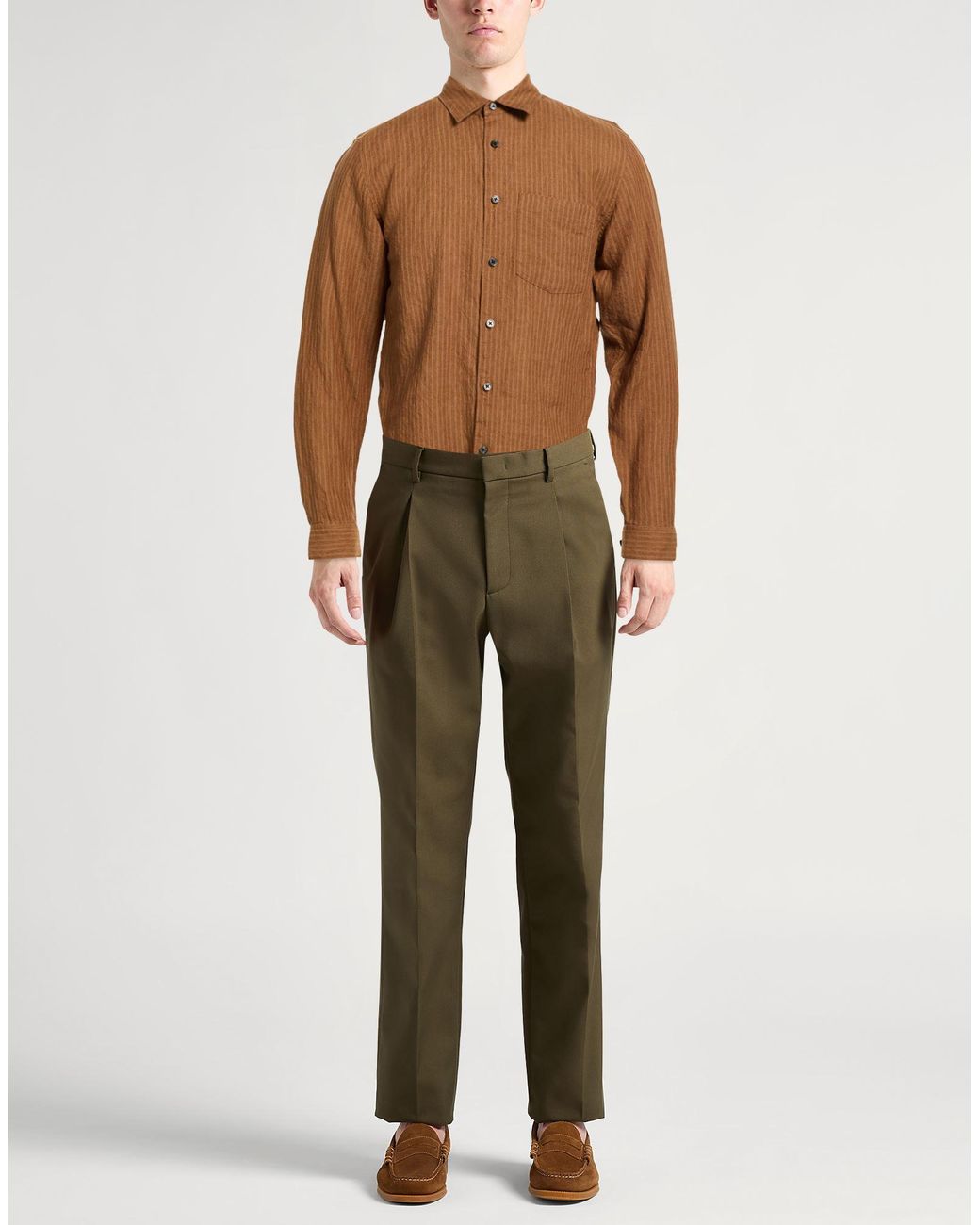 Theory Brown Shirts for men