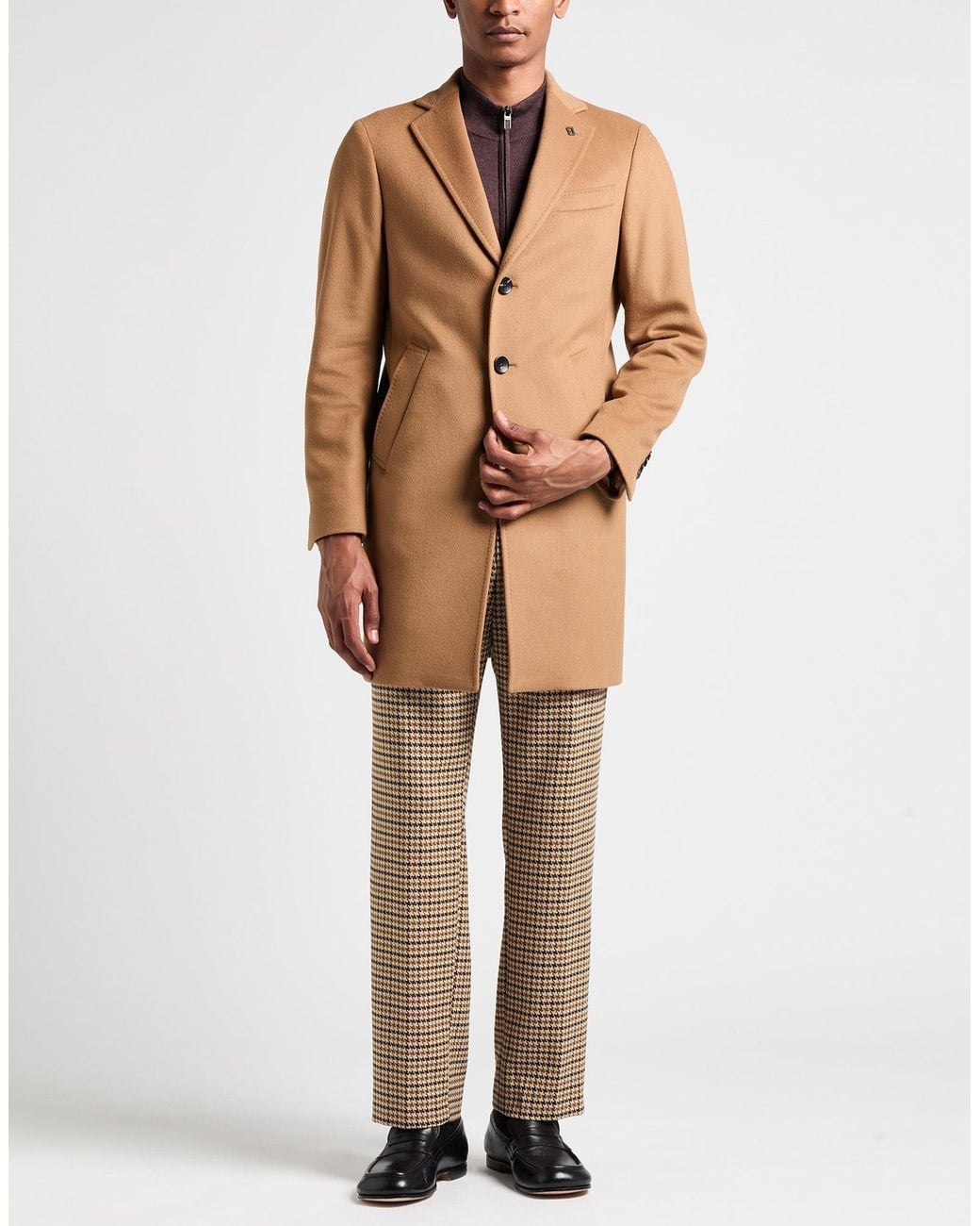 BRERAS Milano Brown Coat for men