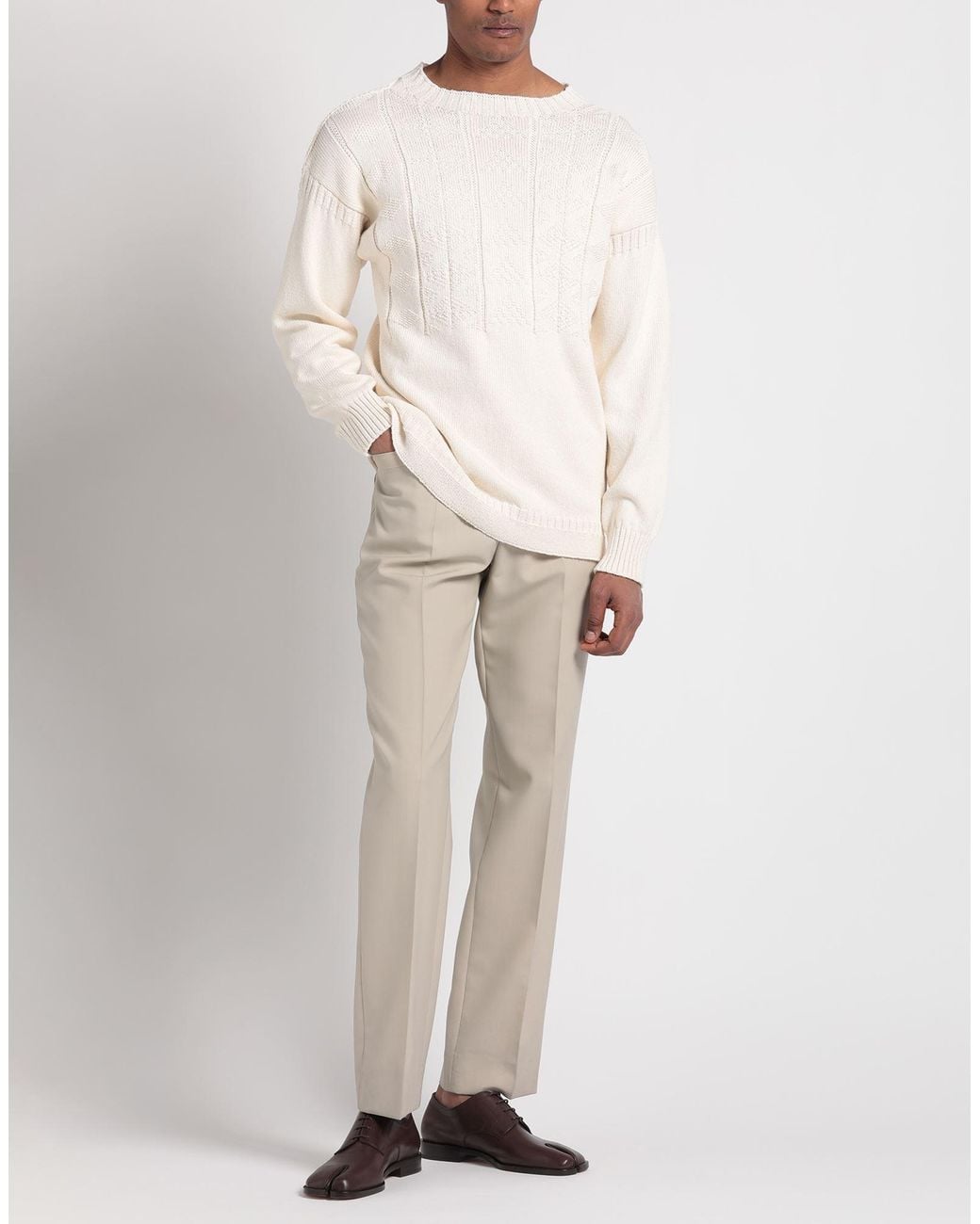 Maison Margiela White Turtleneck for men