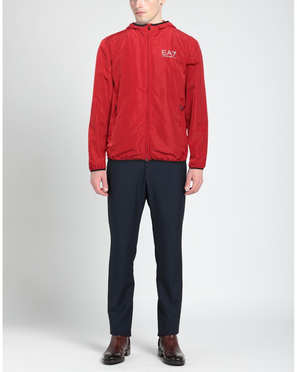 EA7 Red Jacket for men